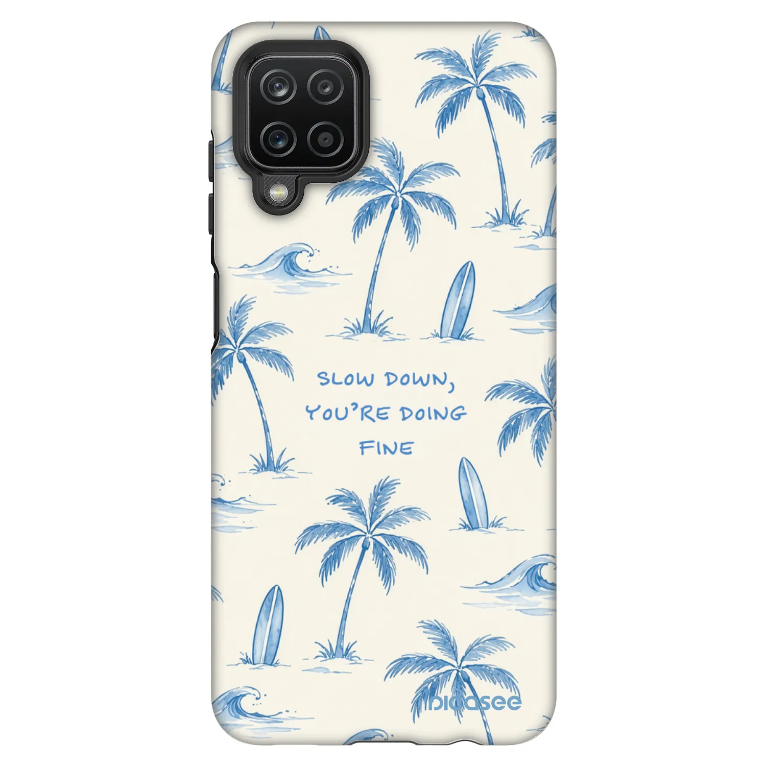 Picasee Fashion Case za Samsung Galaxy A12 A125F - Slow Tide