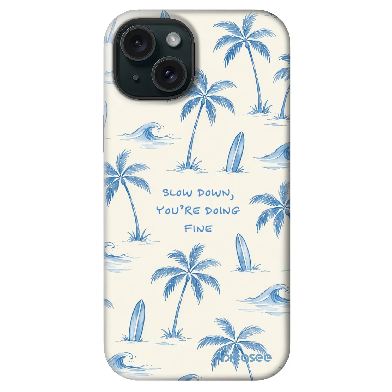 Picasee Fashion Case MagSafe za Apple iPhone 15 - Slow Tide