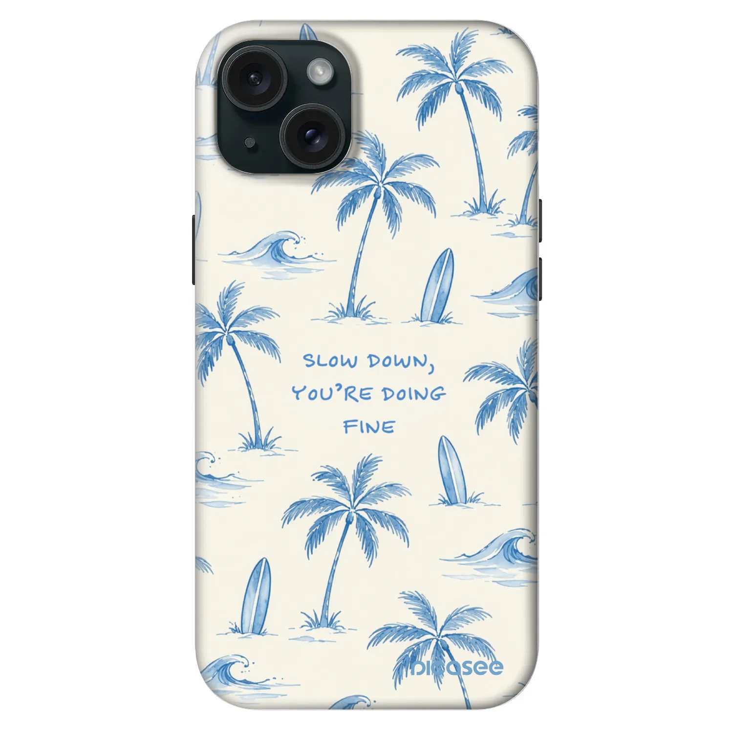 Picasee Fashion Case MagSafe za Apple iPhone 15 Plus - Slow Tide