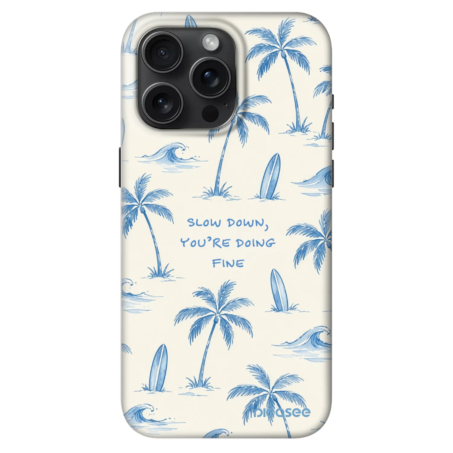Picasee Fashion Case MagSafe za Apple iPhone 15 Pro Max - Slow Tide