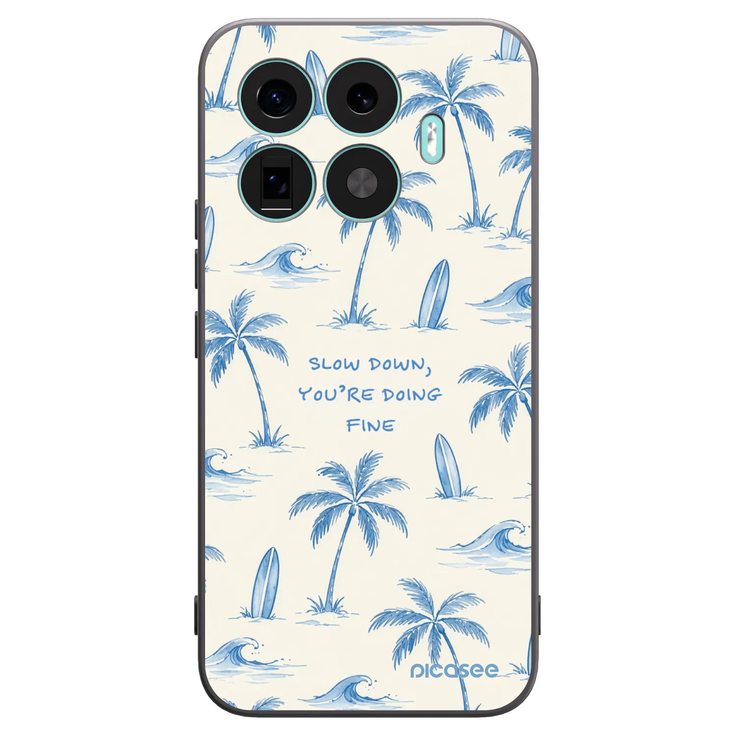 Picasee silikonski črni ovitek za Xiaomi 17T Pro - Slow Tide