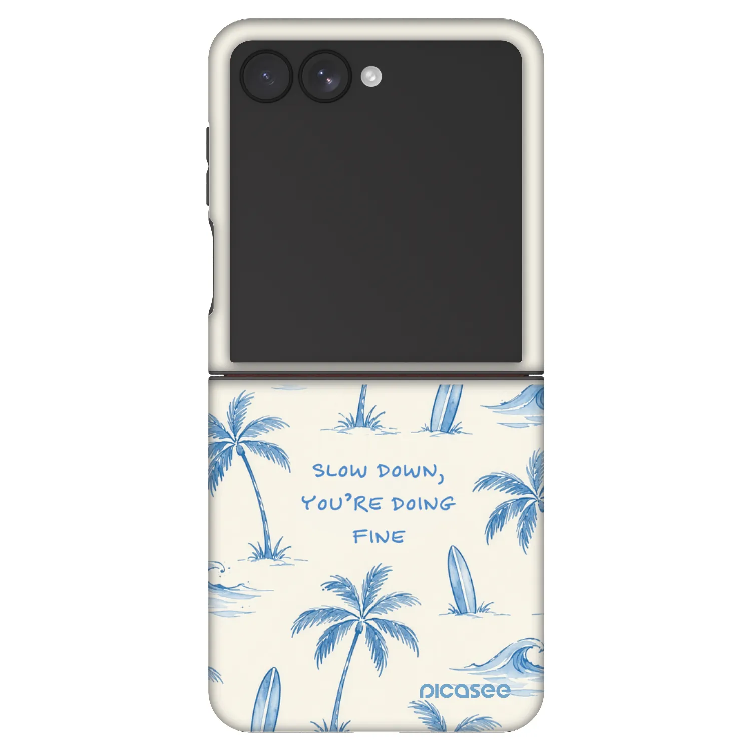 Picasee Fashion Case za Samsung Galaxy Z Flip7 5G - Slow Tide
