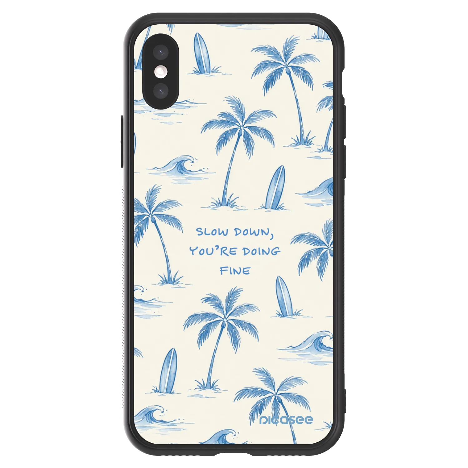 Picasee ULTIMATE CASE za Apple iPhone X/XS - Slow Tide