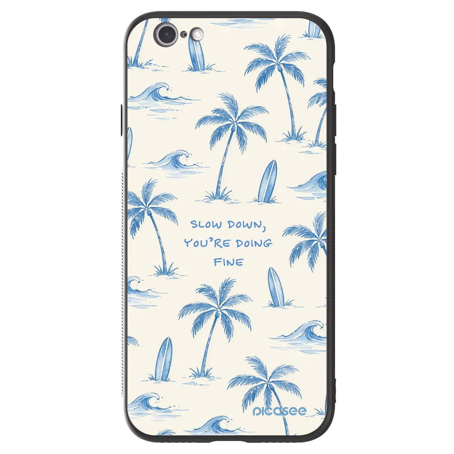 Picasee ULTIMATE CASE za Apple iPhone 6/6S - Slow Tide