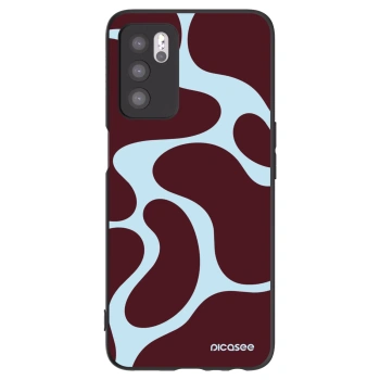 Picasee silikonski črni ovitek za OPPO A16s - Soft Detour