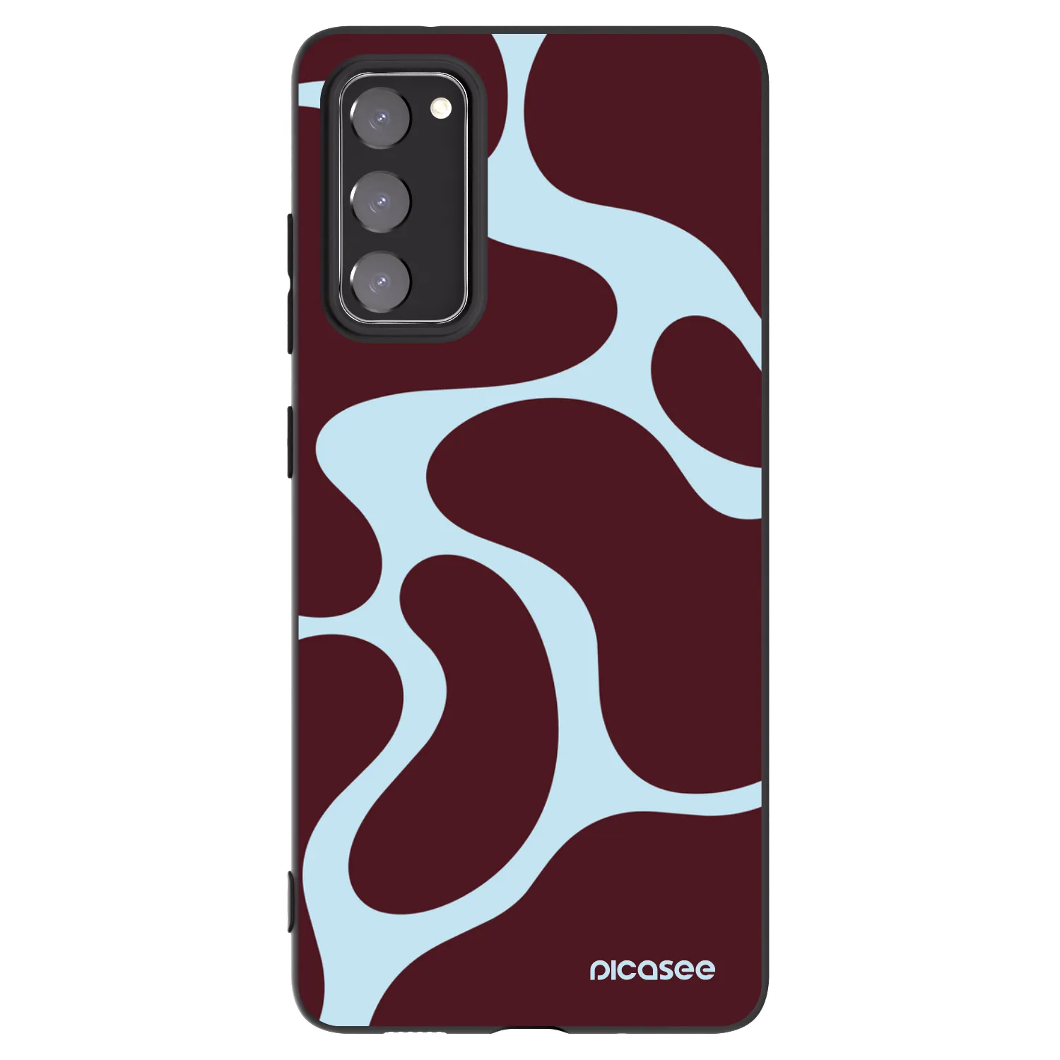 Picasee silikonski črni ovitek za Samsung Galaxy S20 FE - Soft Detour