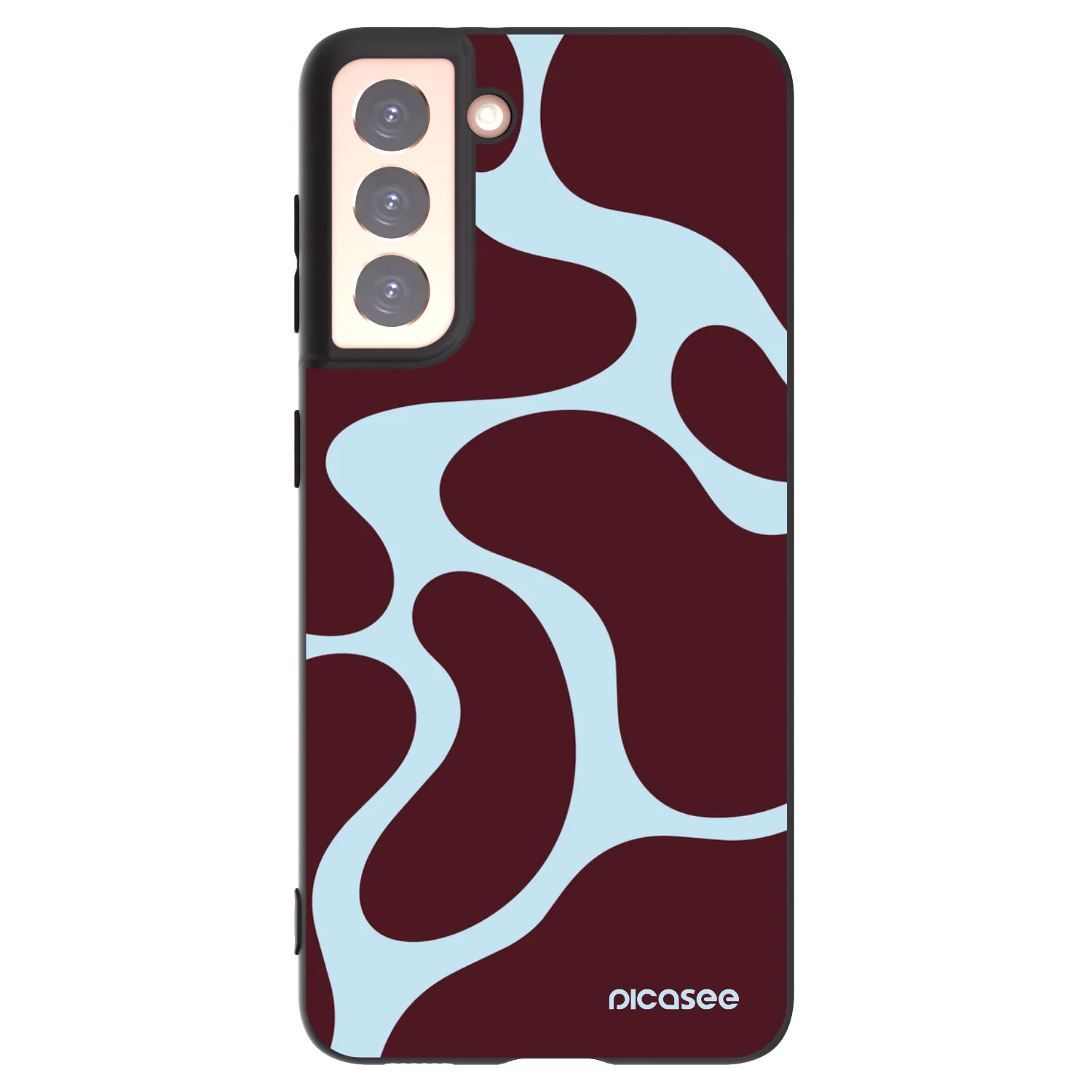 Picasee silikonski črni ovitek za Samsung Galaxy S21 5G G991B - Soft Detour