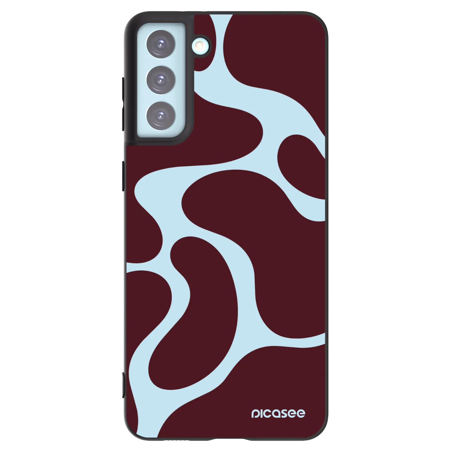Picasee silikonski črni ovitek za Samsung Galaxy S21+ 5G G996F - Soft Detour