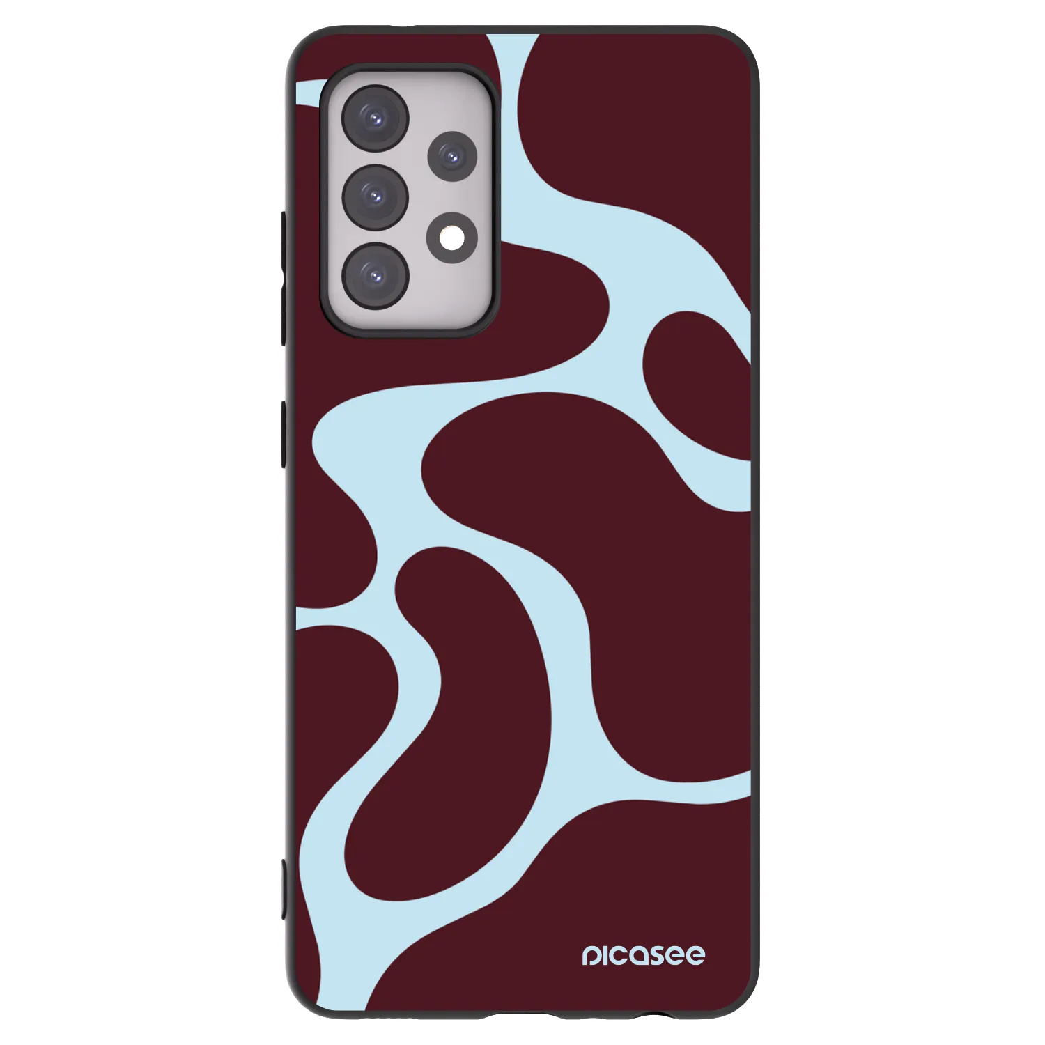 Picasee silikonski črni ovitek za Samsung Galaxy A52 5G A525F - Soft Detour