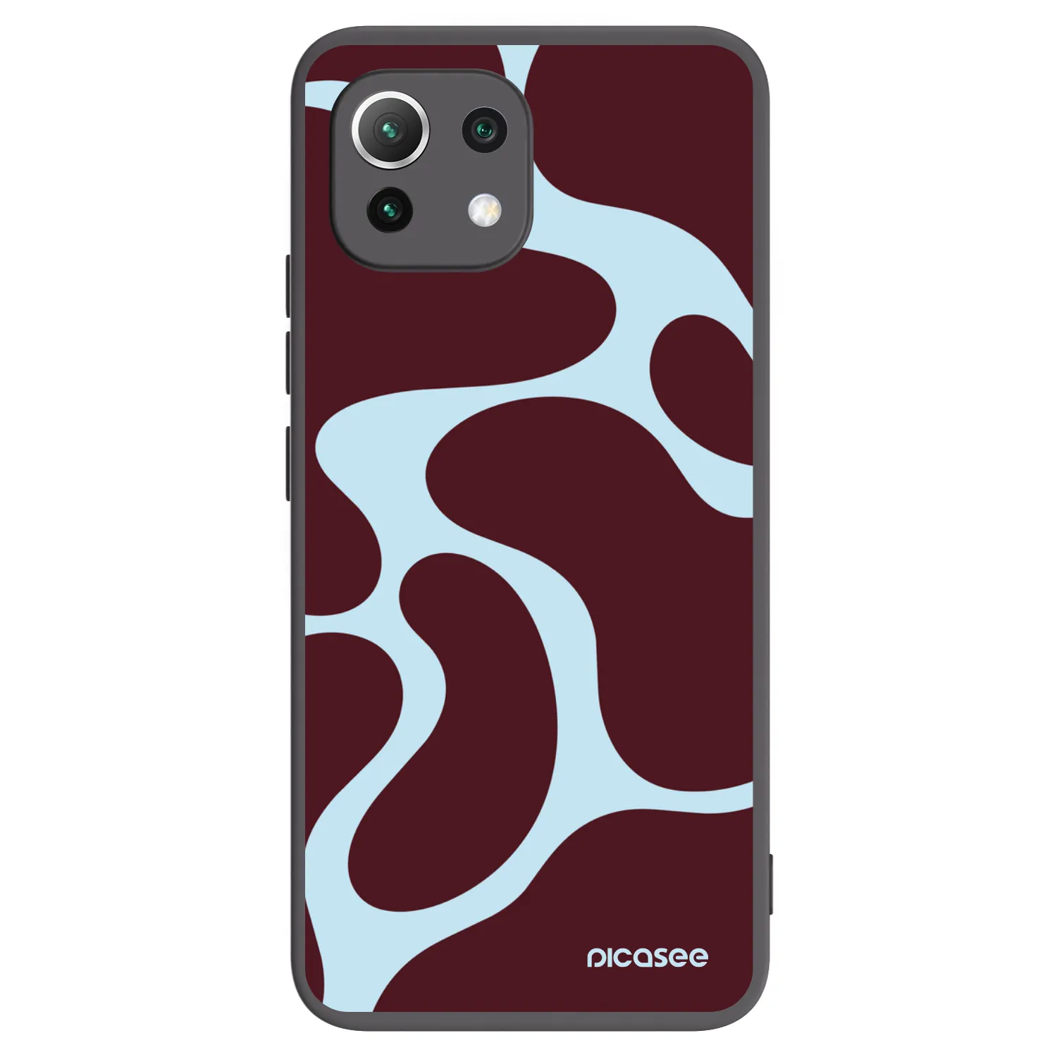 Picasee silikonski črni ovitek za Xiaomi Mi 11 Lite - Soft Detour