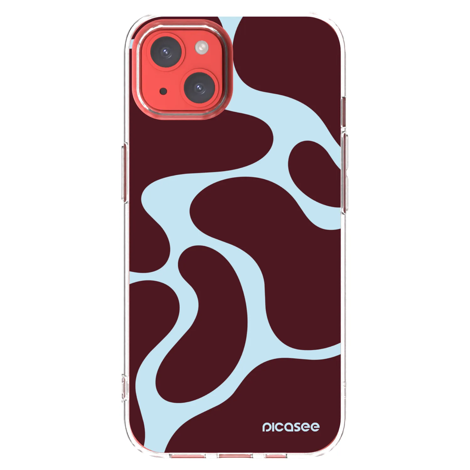 Picasee silikonski prozorni ovitek za Apple iPhone 13 - Soft Detour