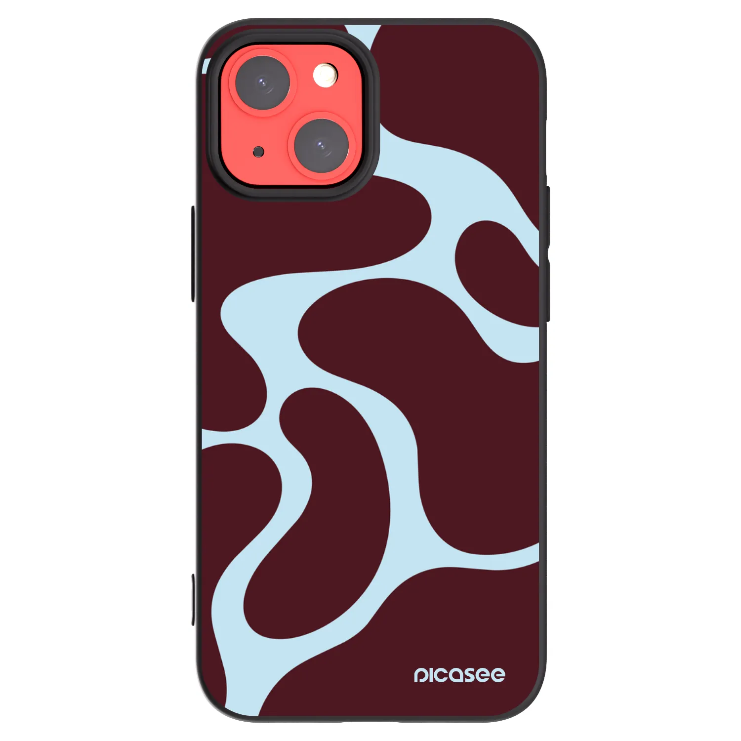 Picasee silikonski črni ovitek za Apple iPhone 13 mini - Soft Detour