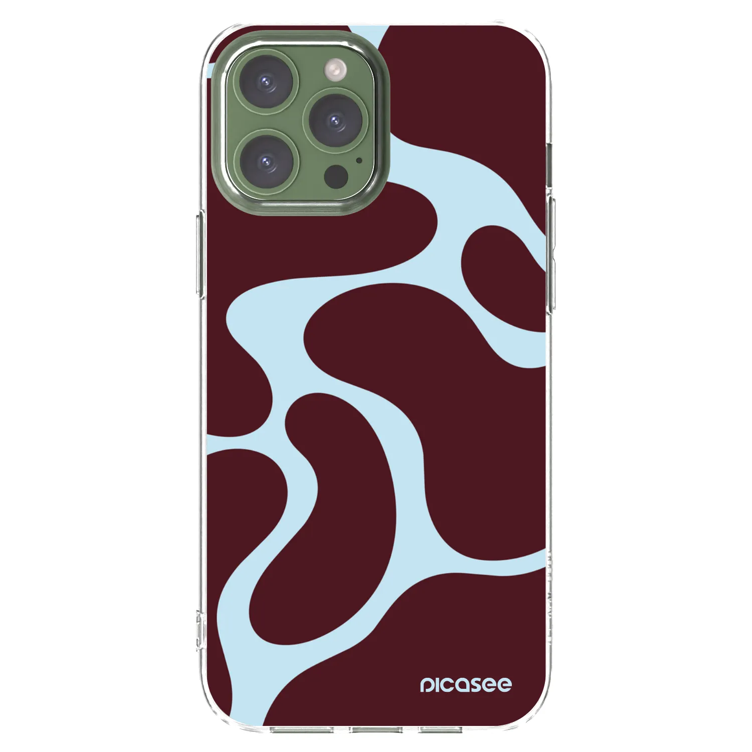 Picasee silikonski prozorni ovitek za Apple iPhone 13 Pro Max - Soft Detour