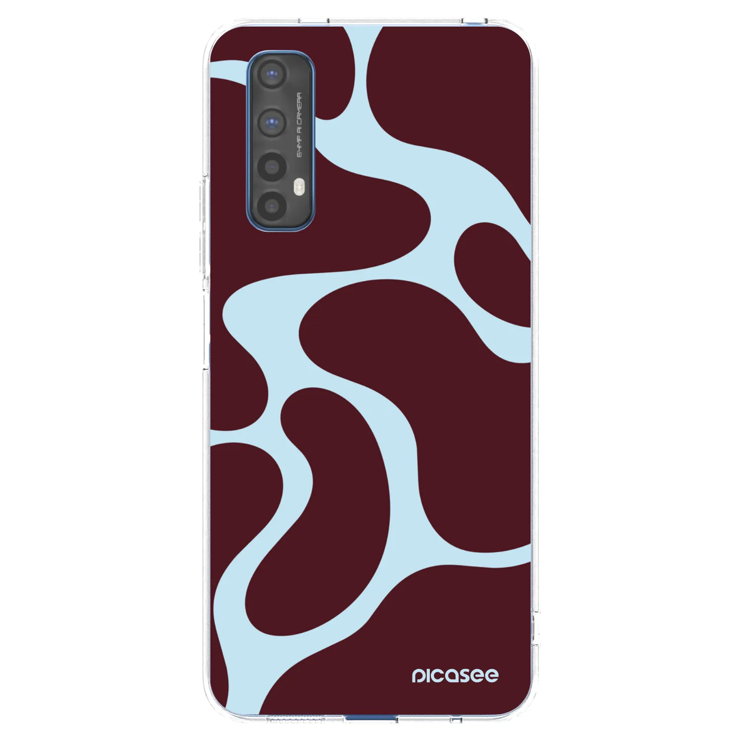Picasee silikonski prozorni ovitek za Realme 7 - Soft Detour