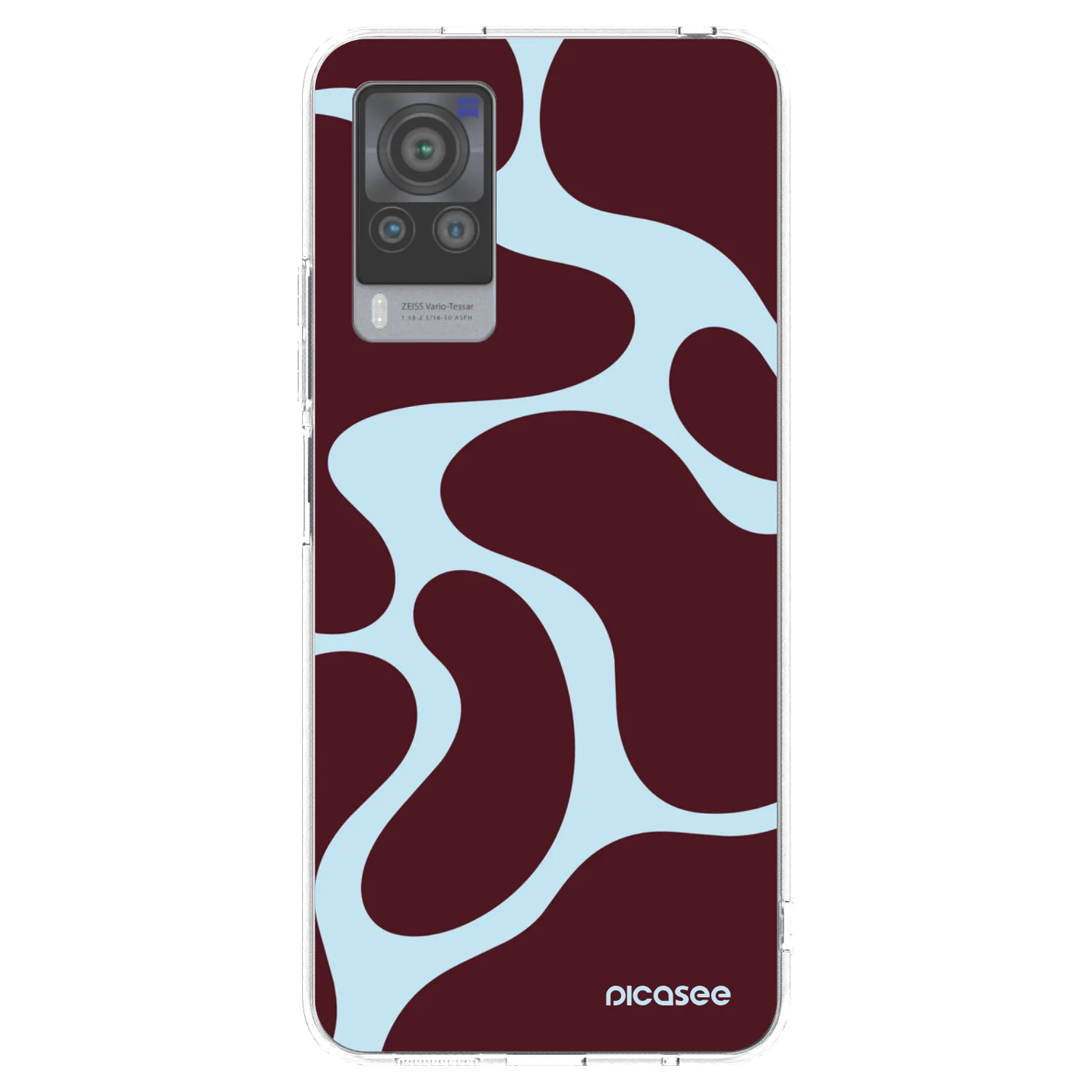 Picasee silikonski prozorni ovitek za Vivo X60 Pro 5G - Soft Detour