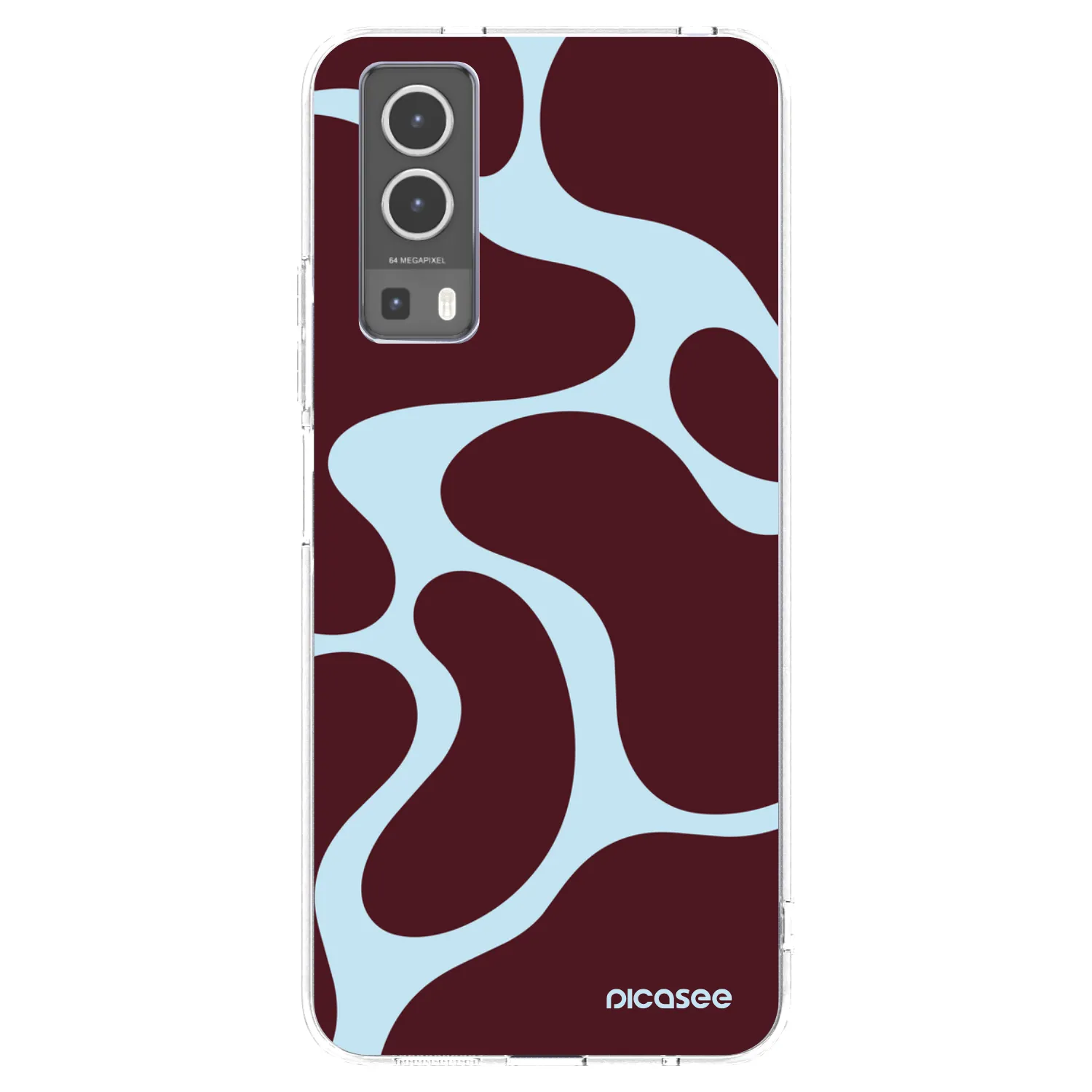 Picasee silikonski prozorni ovitek za Vivo Y72 5G - Soft Detour