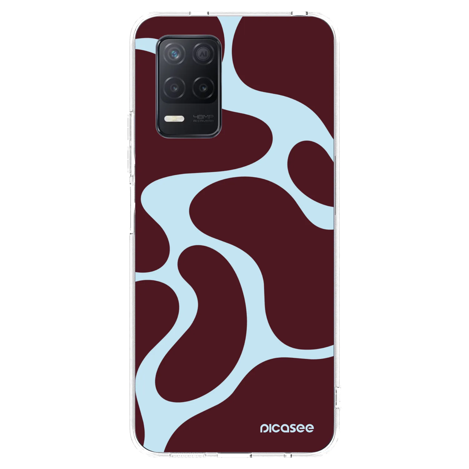 Picasee silikonski prozorni ovitek za Realme 8 5G - Soft Detour