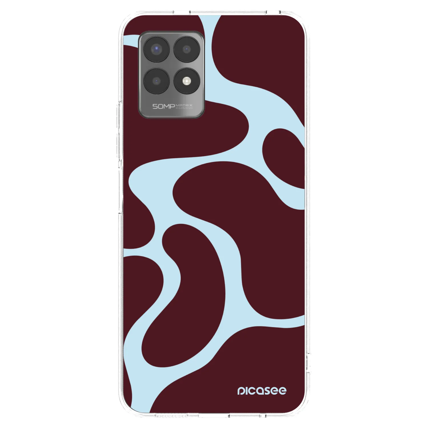 Picasee silikonski prozorni ovitek za Realme 8i - Soft Detour