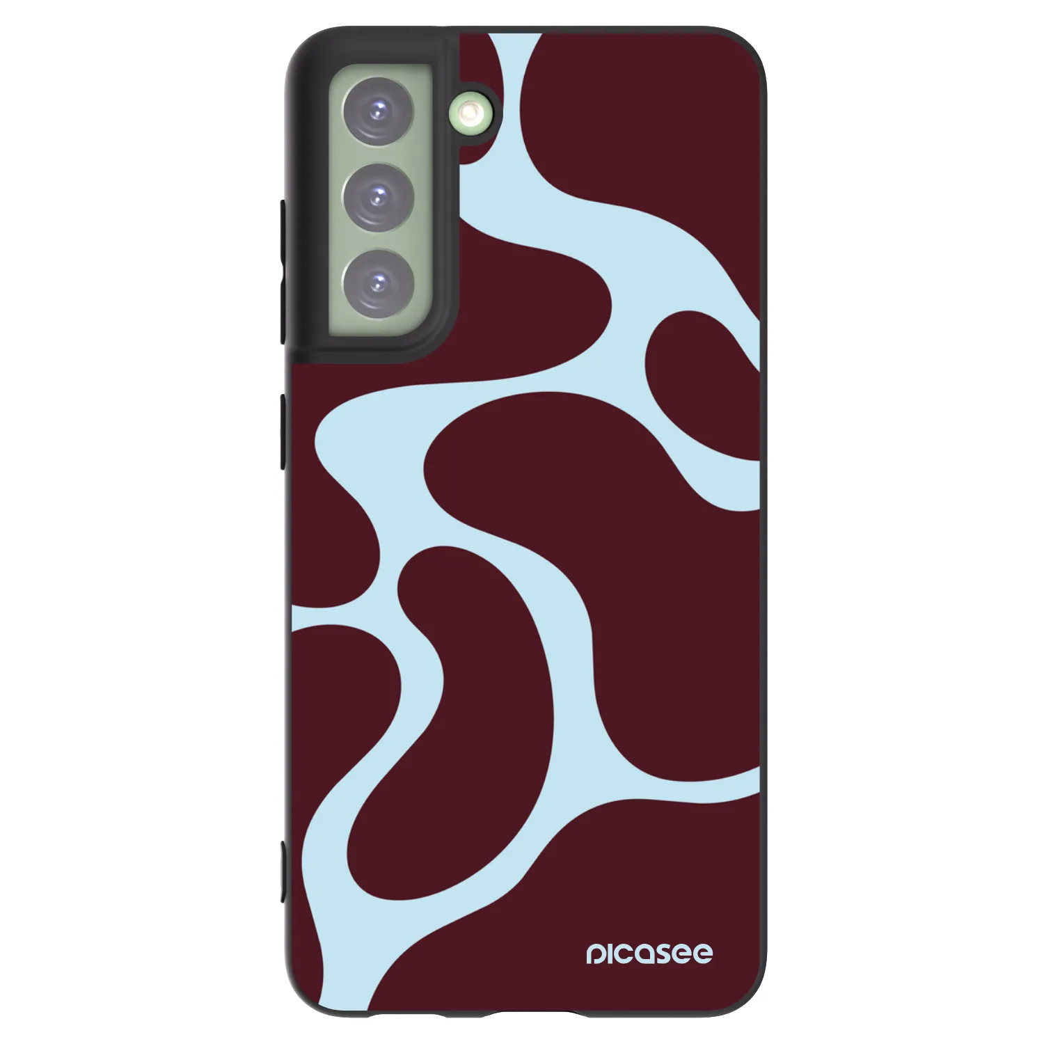 Picasee silikonski črni ovitek za Samsung Galaxy S21 FE 5G - Soft Detour