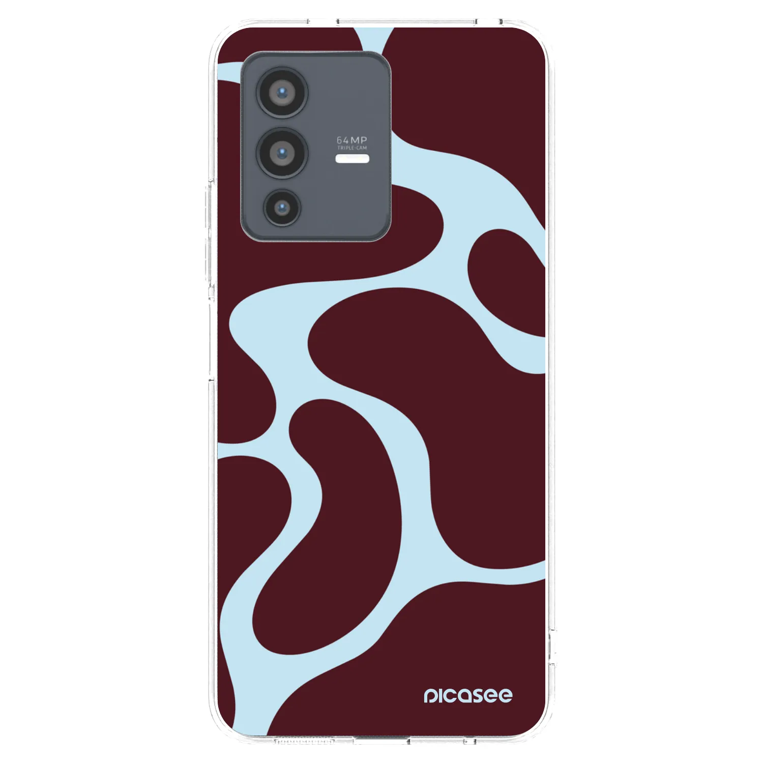 Picasee silikonski prozorni ovitek za Vivo V23 5G - Soft Detour