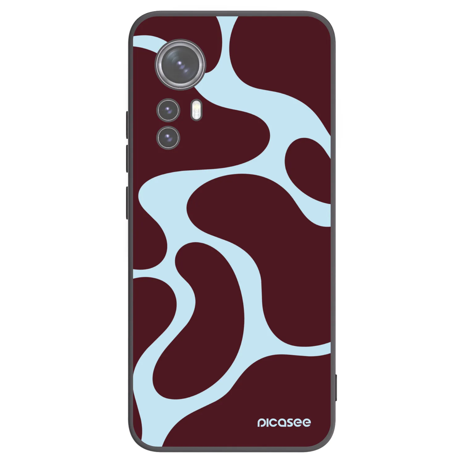 Picasee silikonski črni ovitek za Xiaomi 12X - Soft Detour