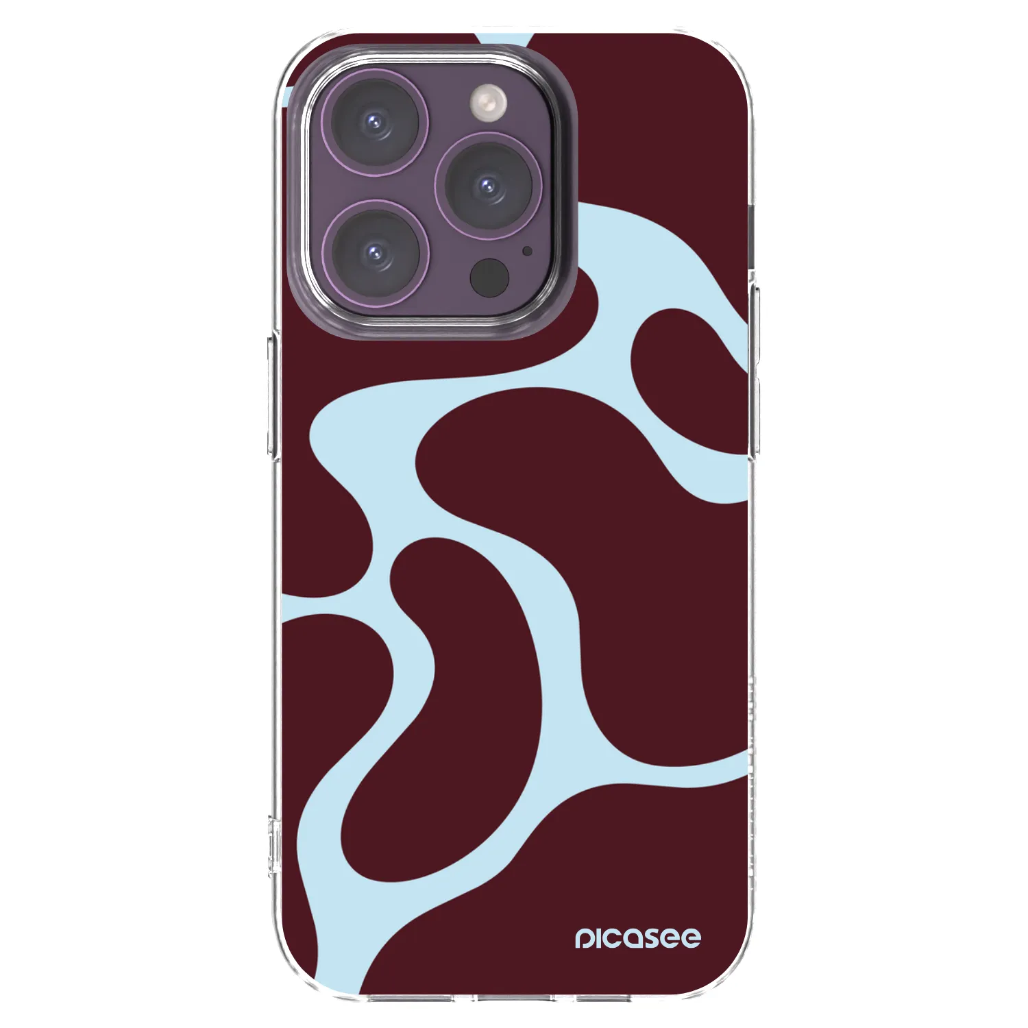 Picasee silikonski prozorni ovitek za Apple iPhone 14 Pro - Soft Detour