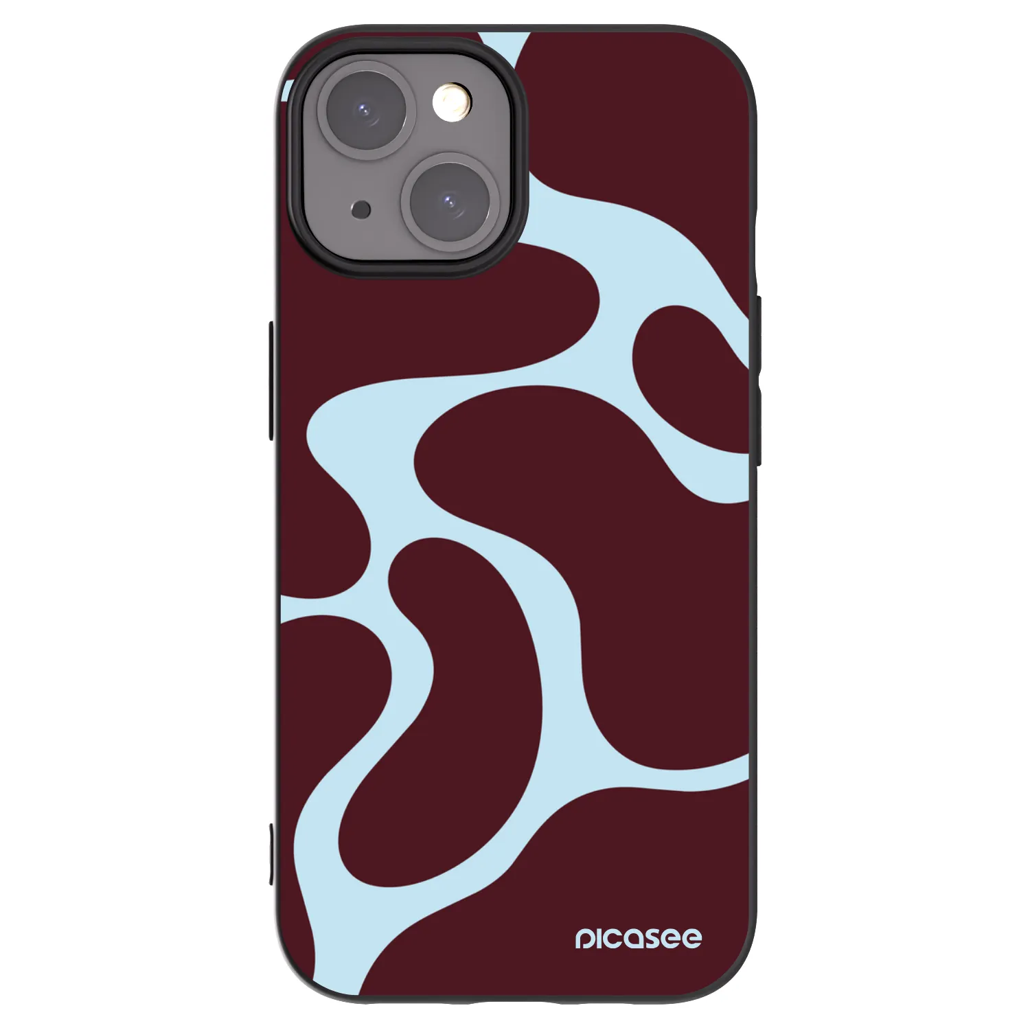 Picasee silikonski črni ovitek za Apple iPhone 15 - Soft Detour
