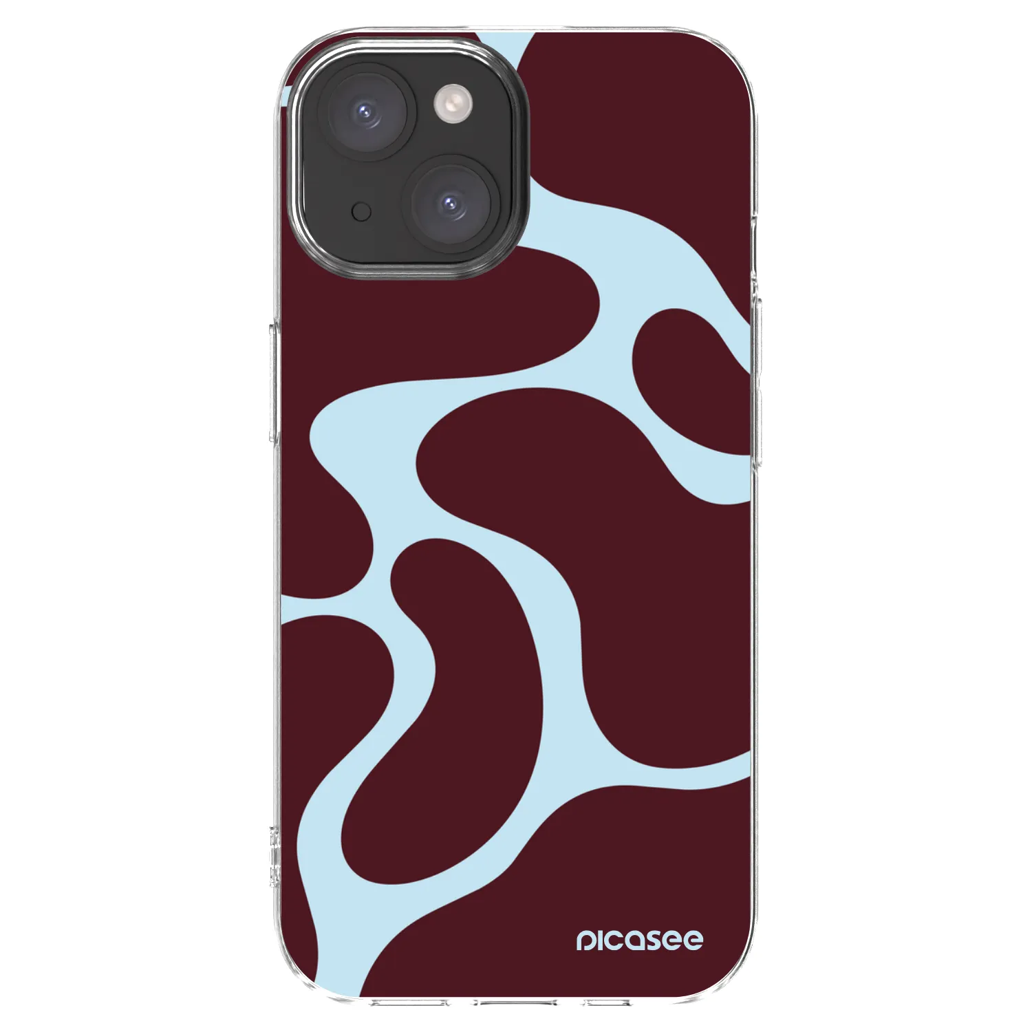 Picasee silikonski prozorni ovitek za Apple iPhone 15 - Soft Detour
