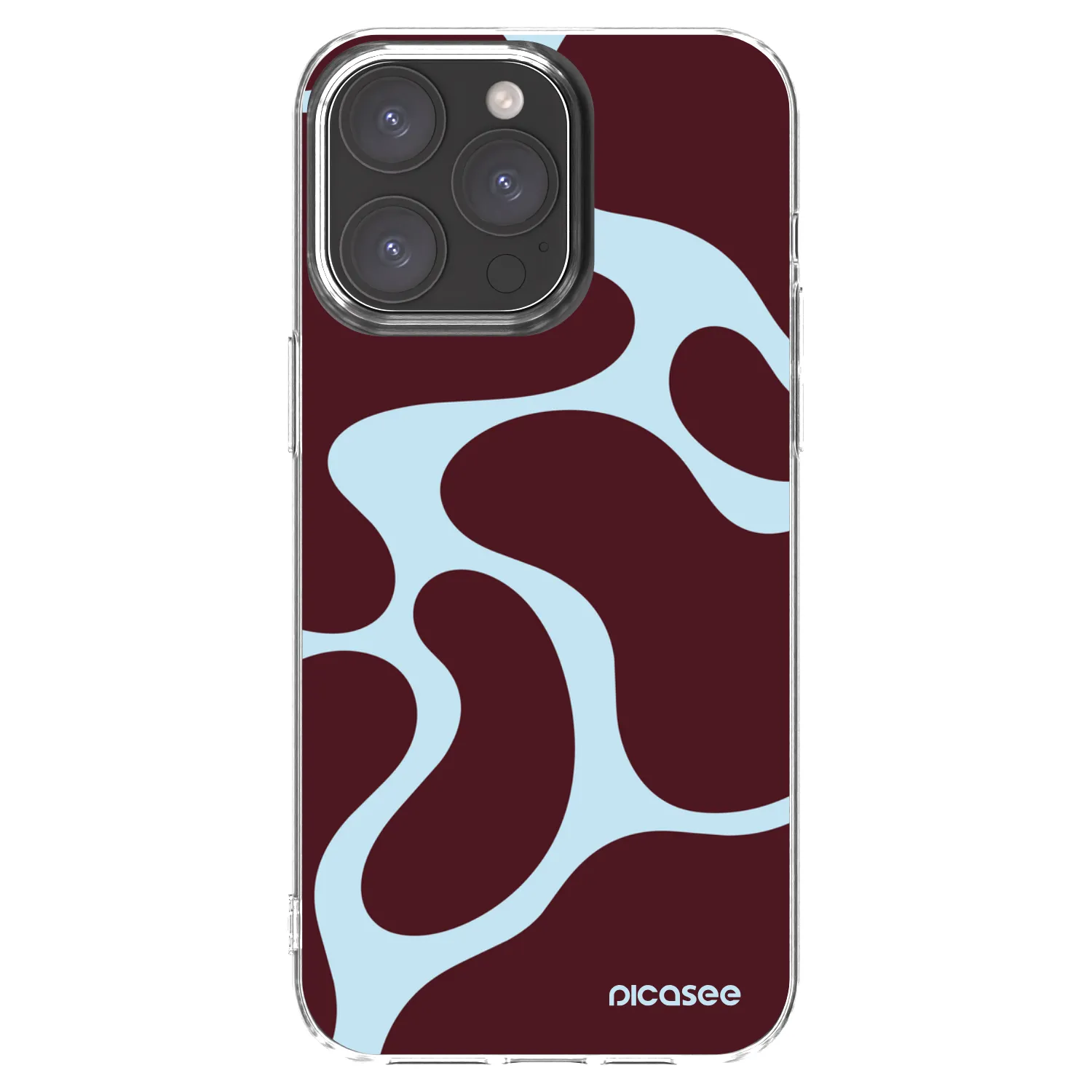 Picasee silikonski prozorni ovitek za Apple iPhone 15 Pro Max - Soft Detour