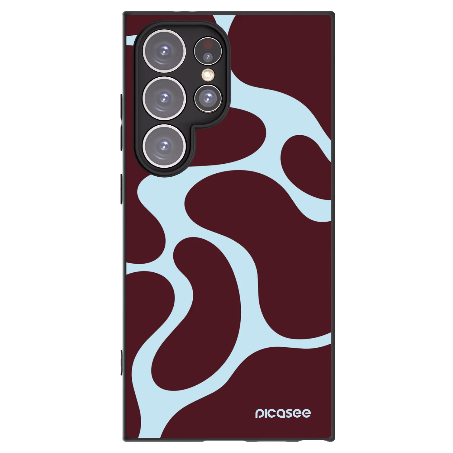 Picasee silikonski črni ovitek za Samsung Galaxy S24 Ultra S928B 5G - Soft Detour
