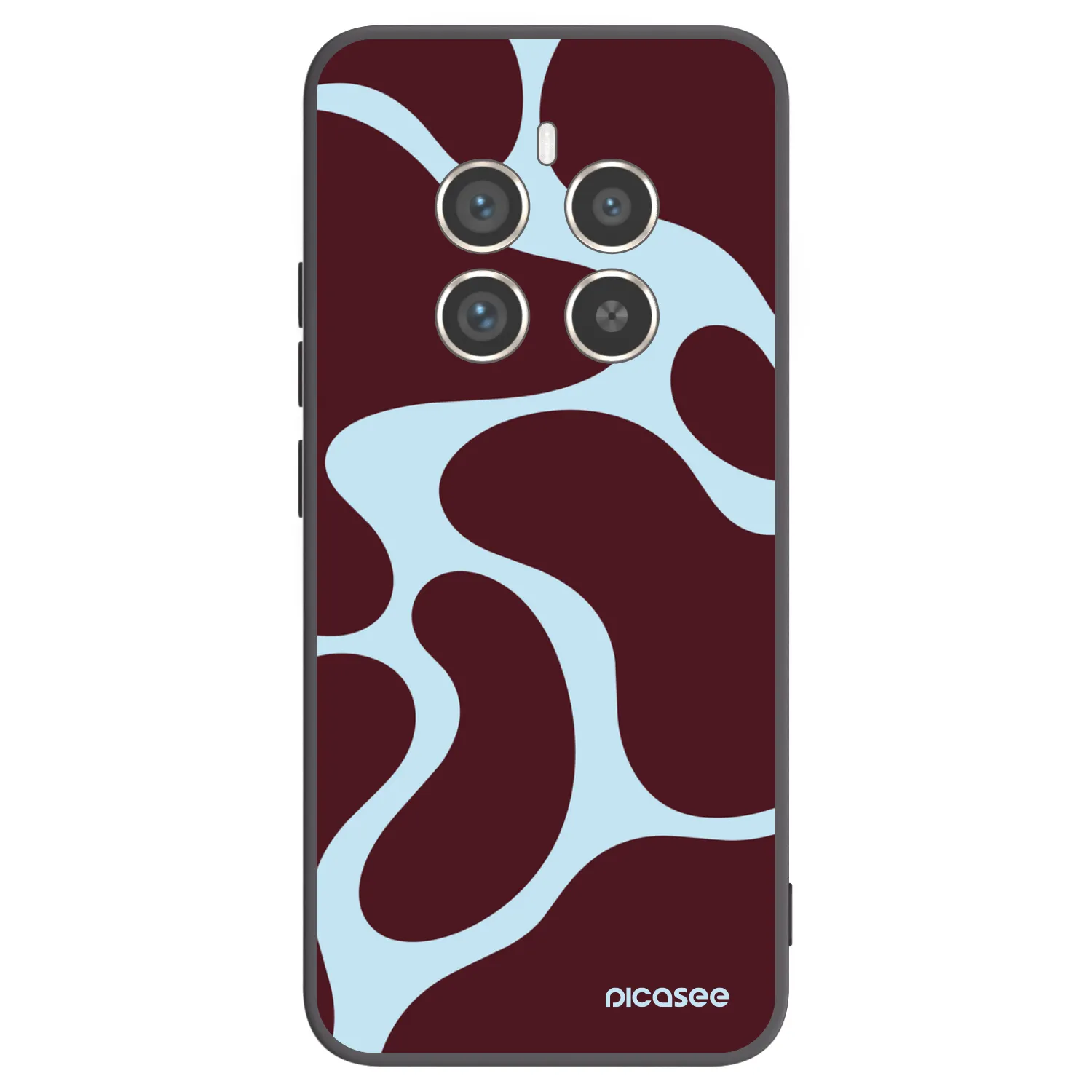 Picasee silikonski črni ovitek za Realme 12 Pro 5G - Soft Detour