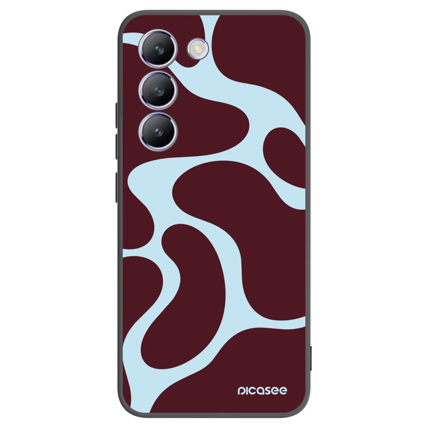 Picasee silikonski črni ovitek za Vivo V40 SE 5G - Soft Detour