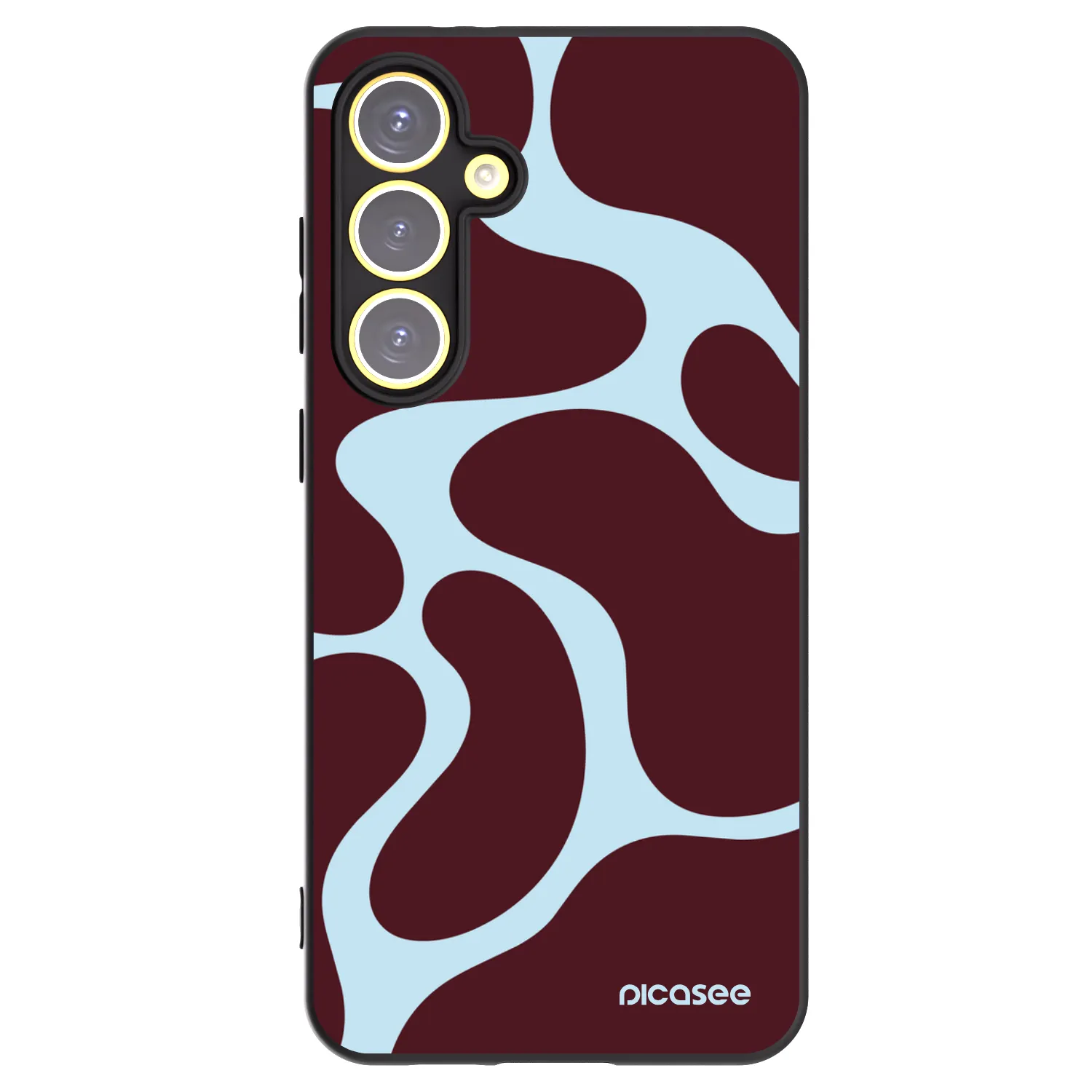 Picasee silikonski črni ovitek za Samsung Galaxy S24 FE S721B - Soft Detour