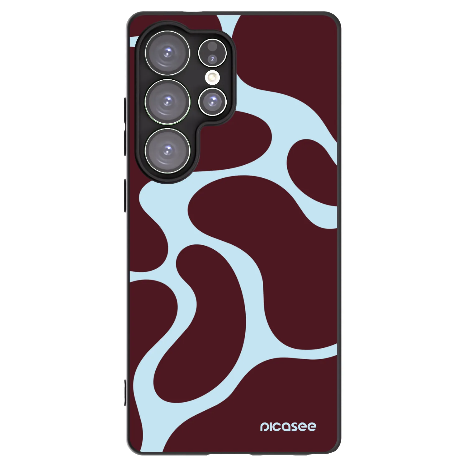 Picasee silikonski črni ovitek za Samsung Galaxy S25 Ultra 5G - Soft Detour