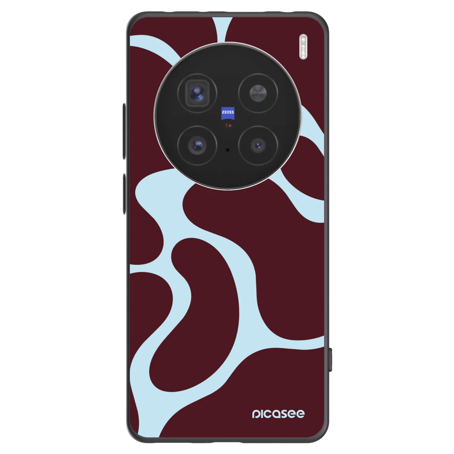 Picasee silikonski črni ovitek za Vivo X200 Pro - Soft Detour