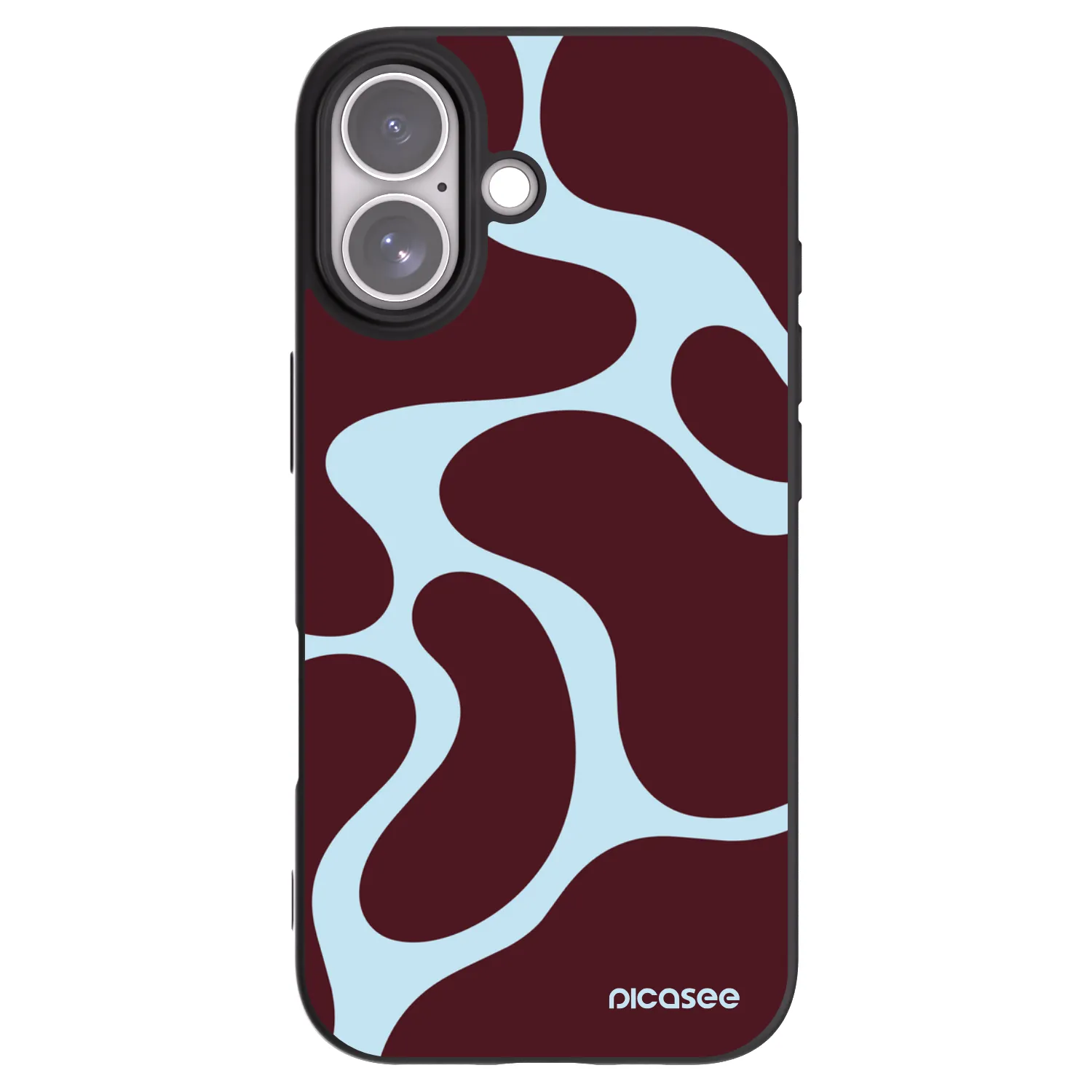 Picasee silikonski črni ovitek za Apple iPhone 17 - Soft Detour