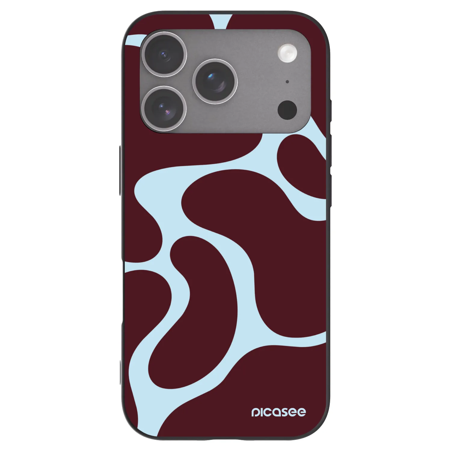 Picasee silikonski črni ovitek za Apple iPhone 18 Pro - Soft Detour