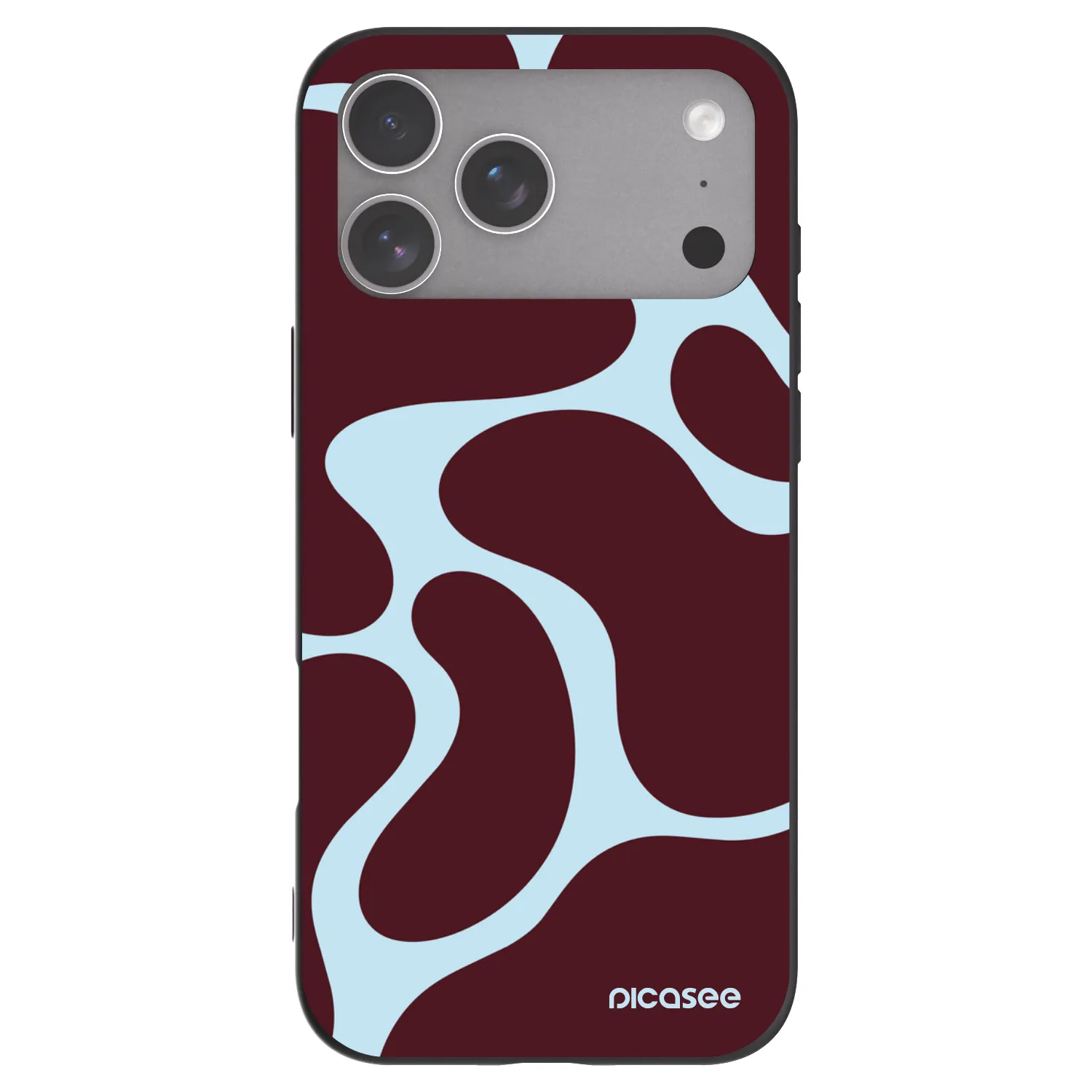 Picasee silikonski črni ovitek za Apple iPhone 18 Pro Max - Soft Detour