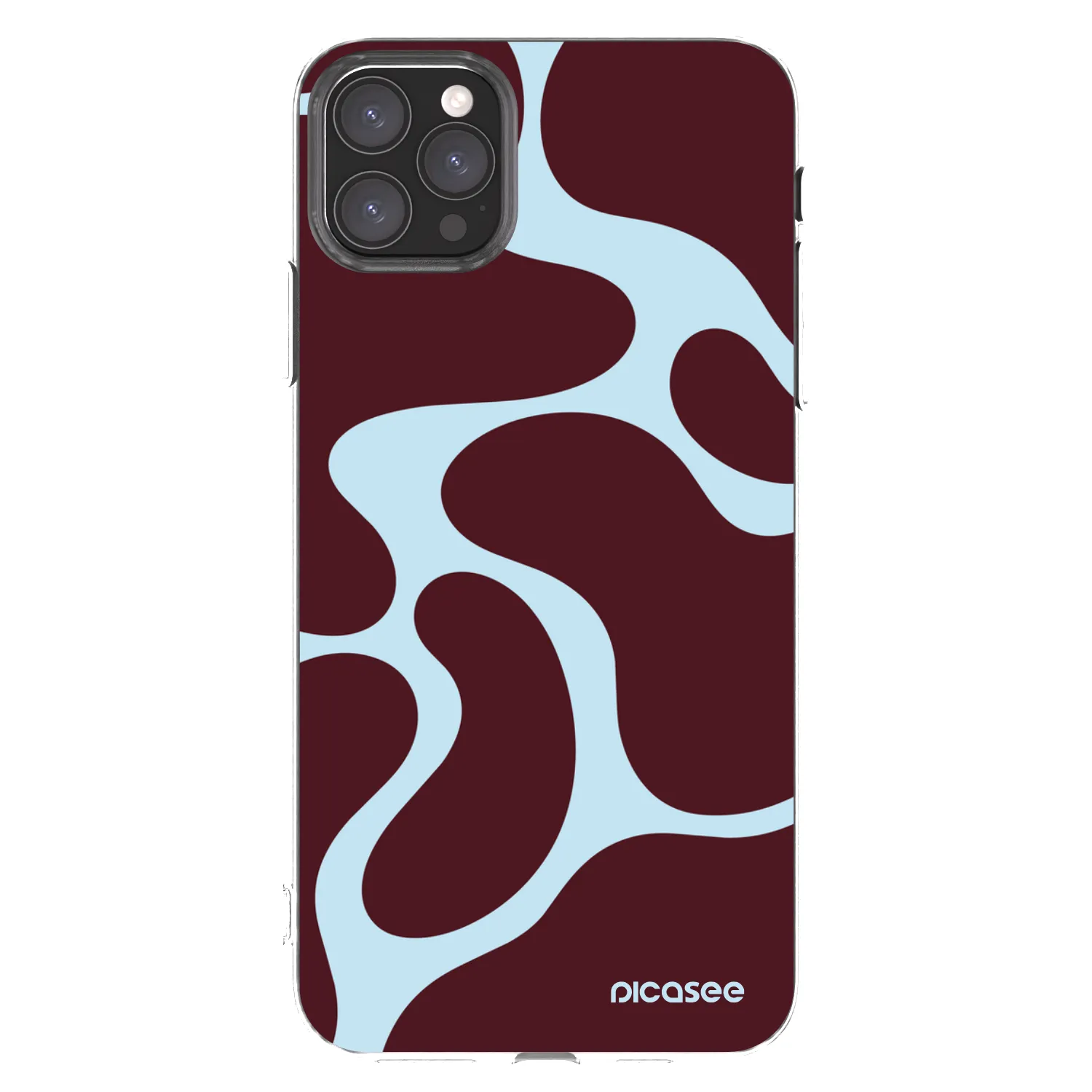Picasee silikonski prozorni ovitek za Apple iPhone 11 Pro Max - Soft Detour