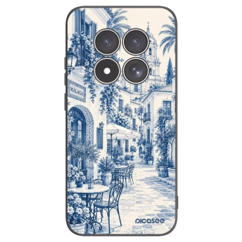 Picasee silikonski črni ovitek za Xiaomi Redmi Note 15 Pro 5G - Calle Azul