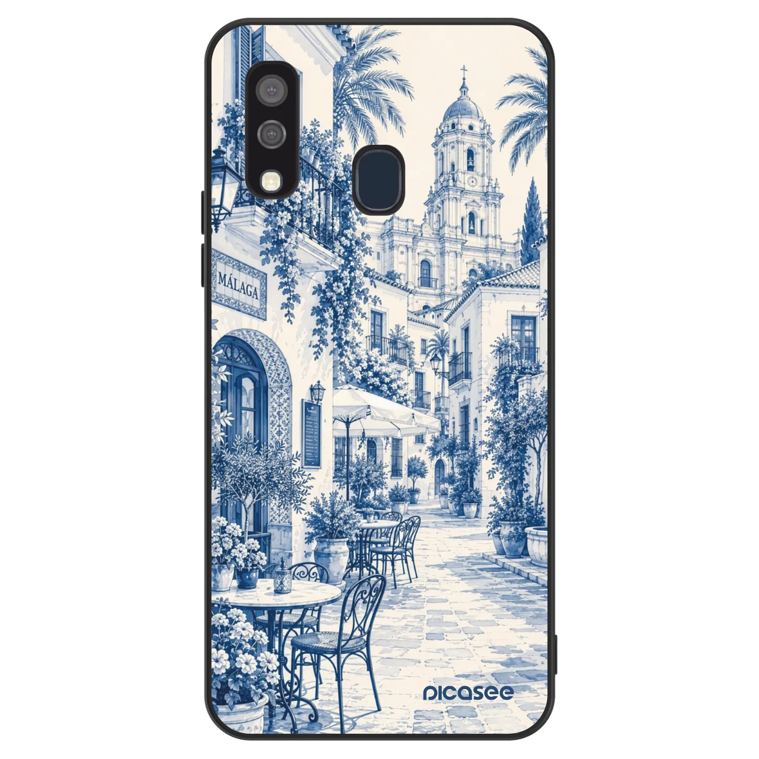 Picasee ULTIMATE CASE za Samsung Galaxy A40 A405F - Calle Azul