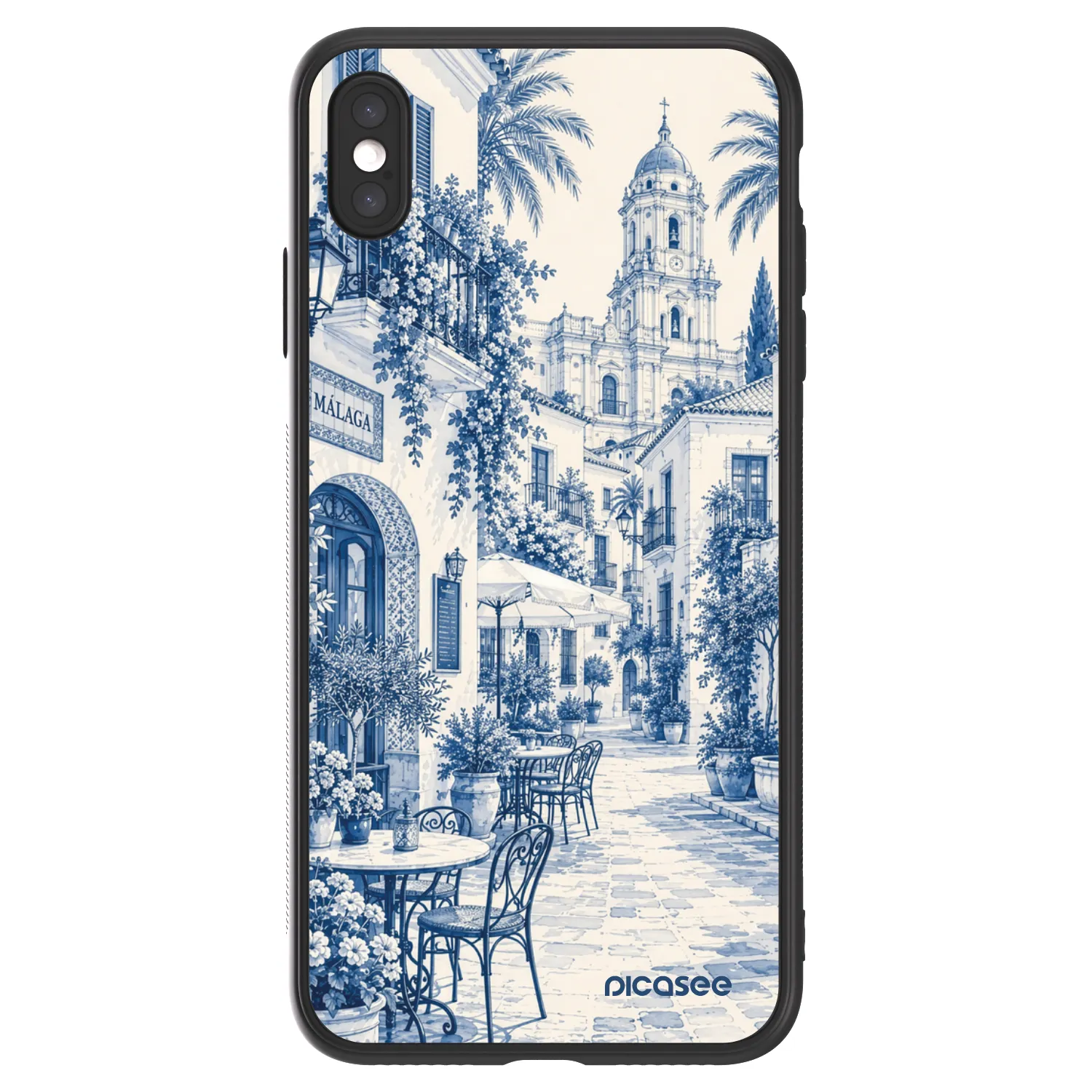 Picasee ULTIMATE CASE za Apple iPhone XS Max - Calle Azul