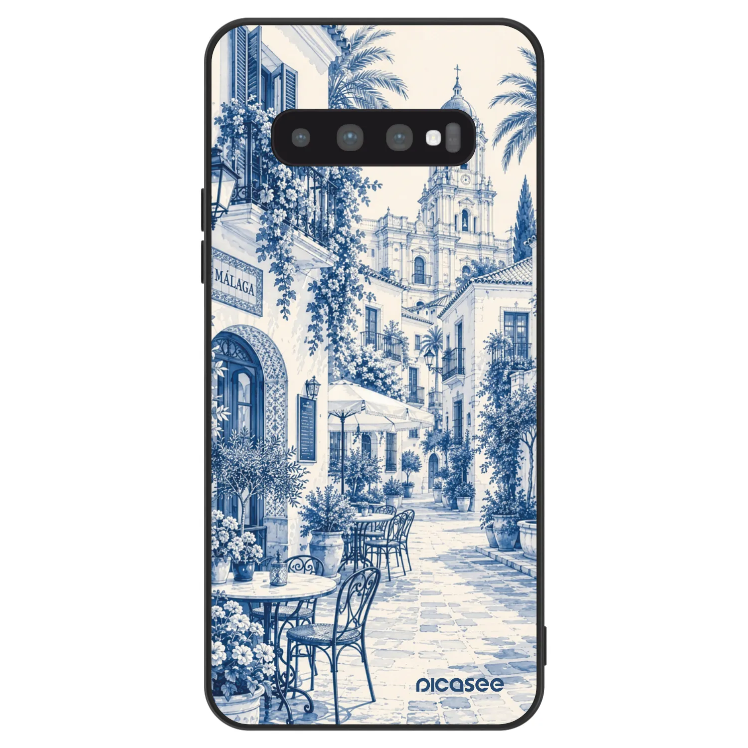 Picasee ULTIMATE CASE za Samsung Galaxy S10 G973 - Calle Azul