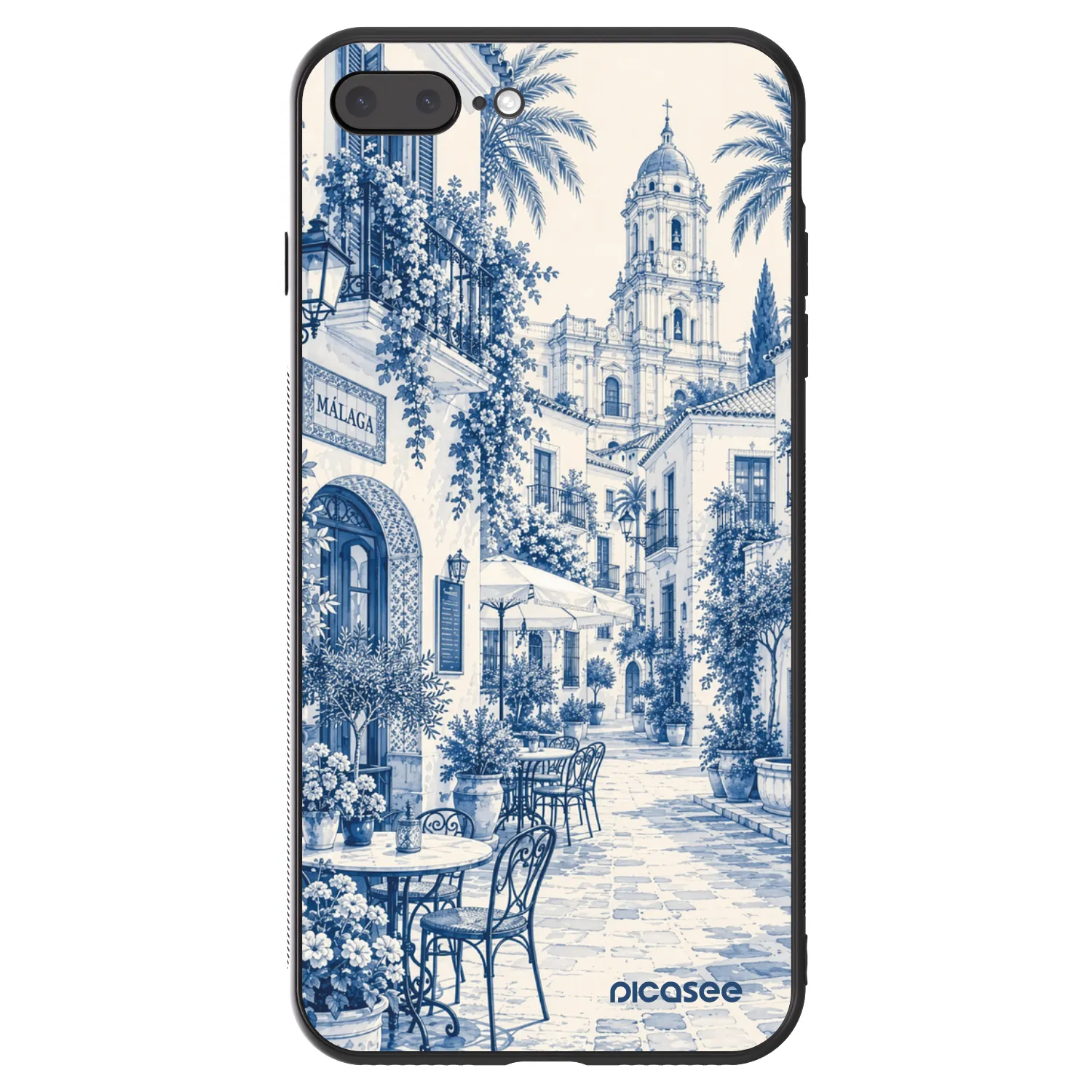 Picasee ULTIMATE CASE za Apple iPhone 8 Plus - Calle Azul