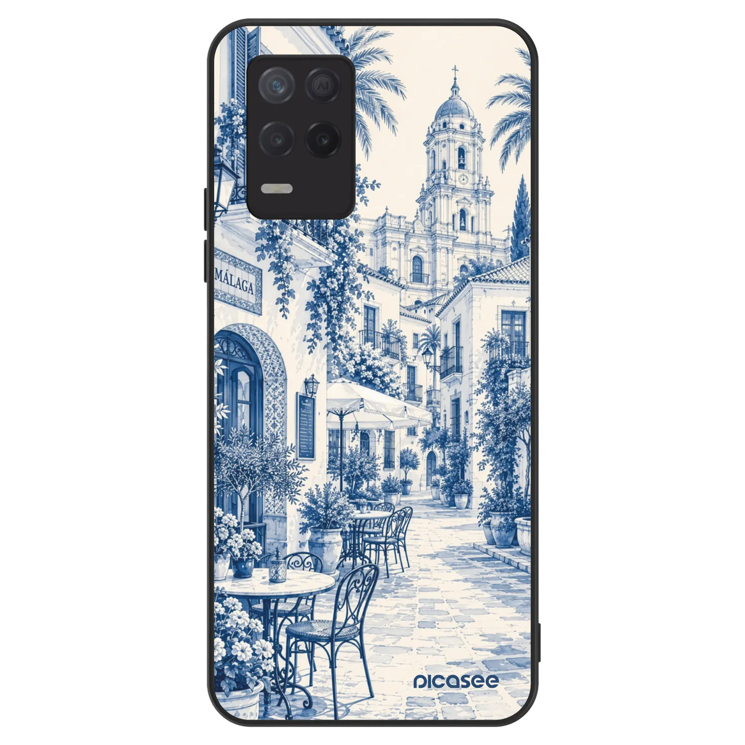 Picasee ULTIMATE CASE za Realme 8 5G - Calle Azul