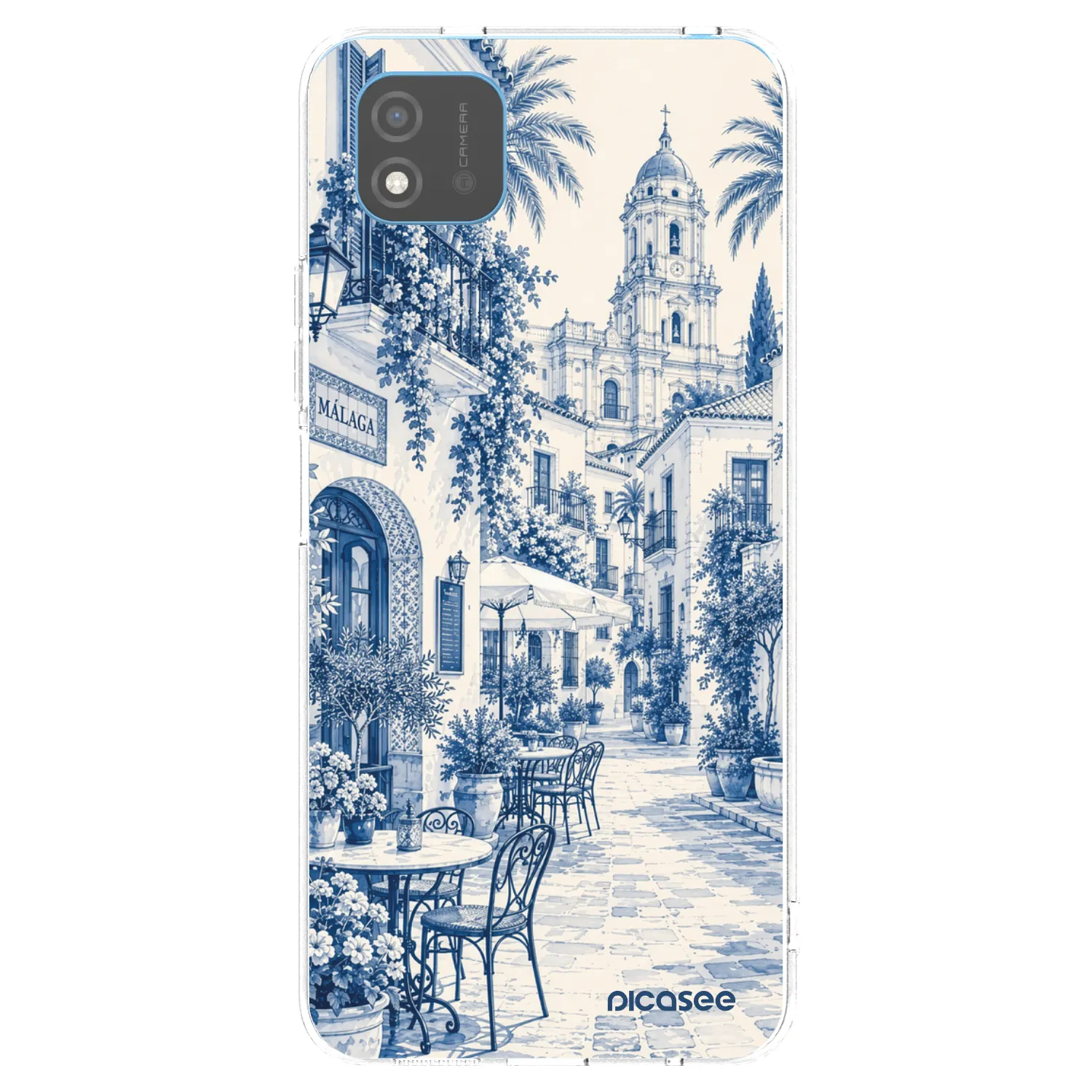 Picasee silikonski prozorni ovitek za Realme C11 (2021) - Calle Azul