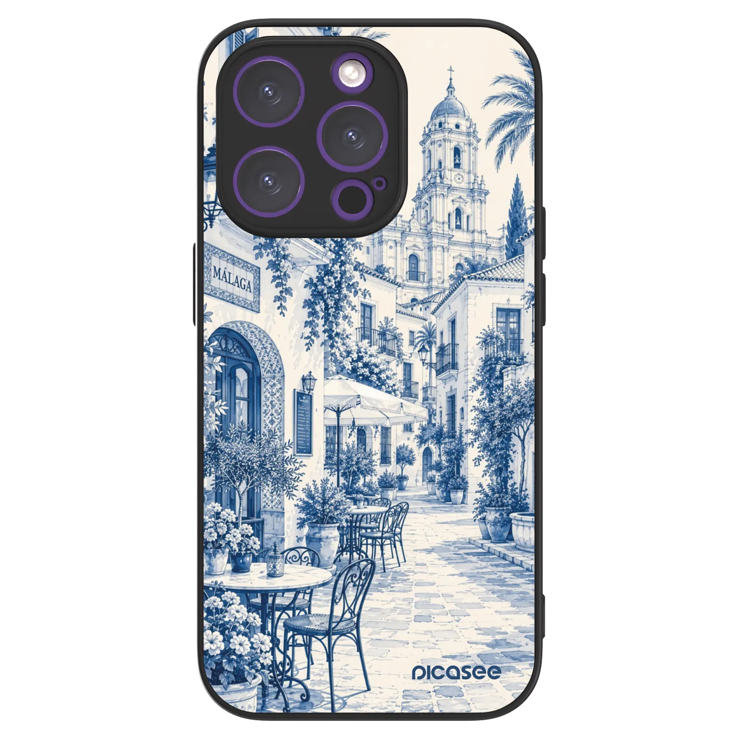 Picasee ULTIMATE CASE MagSafe za Apple iPhone 14 Pro - Calle Azul