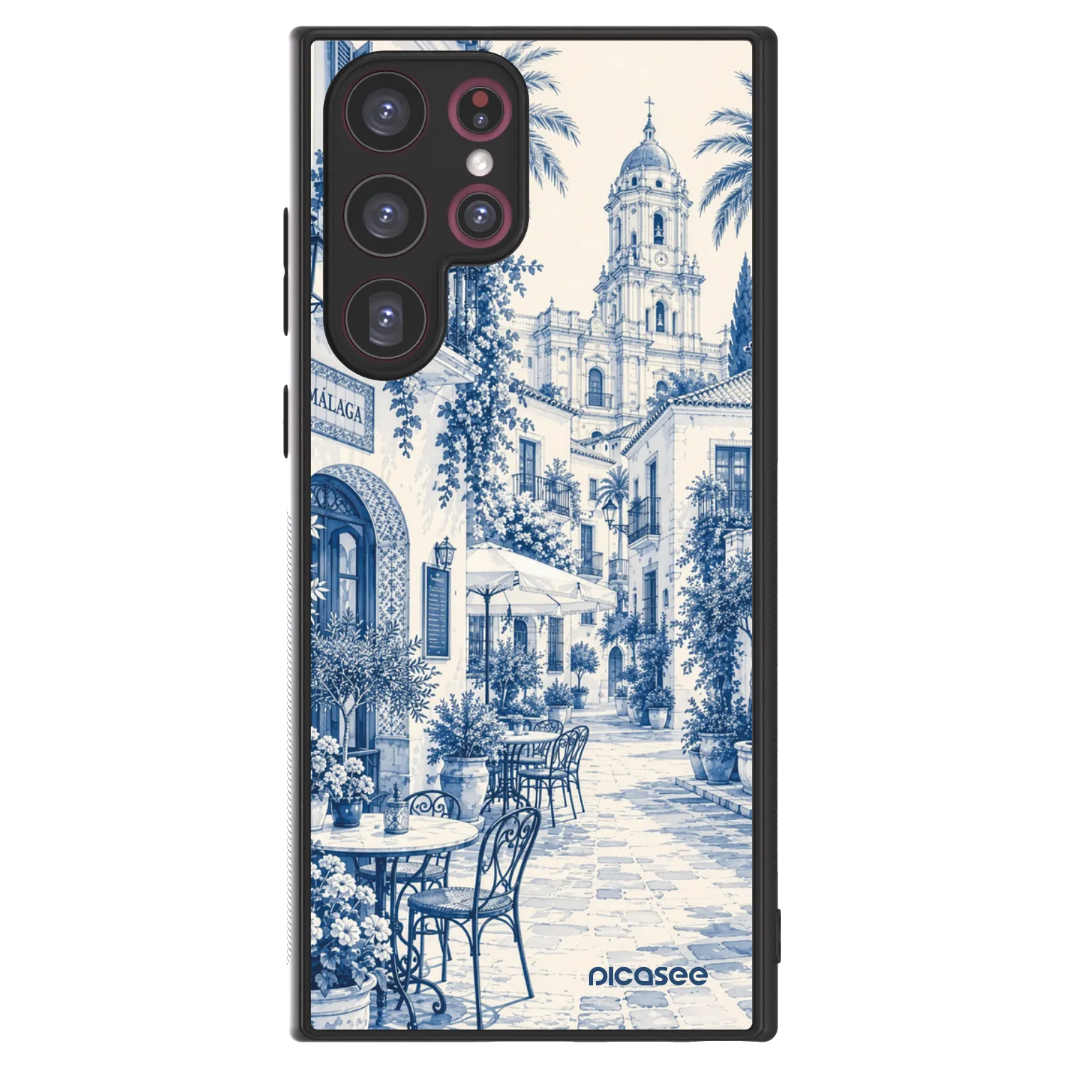 Picasee ULTIMATE CASE PowerShare za Samsung Galaxy S22 Ultra 5G - Calle Azul