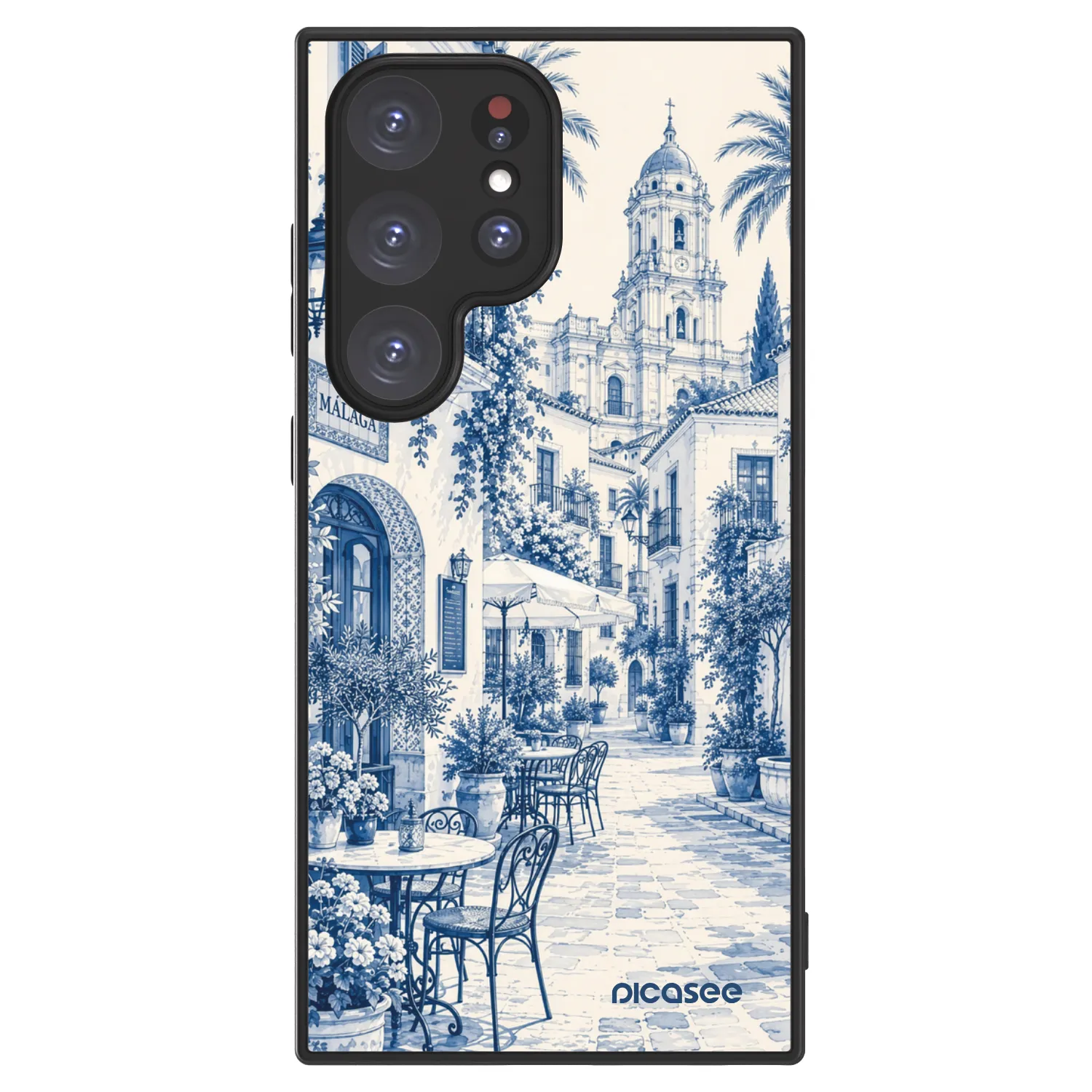Picasee ULTIMATE CASE PowerShare za Samsung Galaxy S24 Ultra S928B 5G - Calle Azul