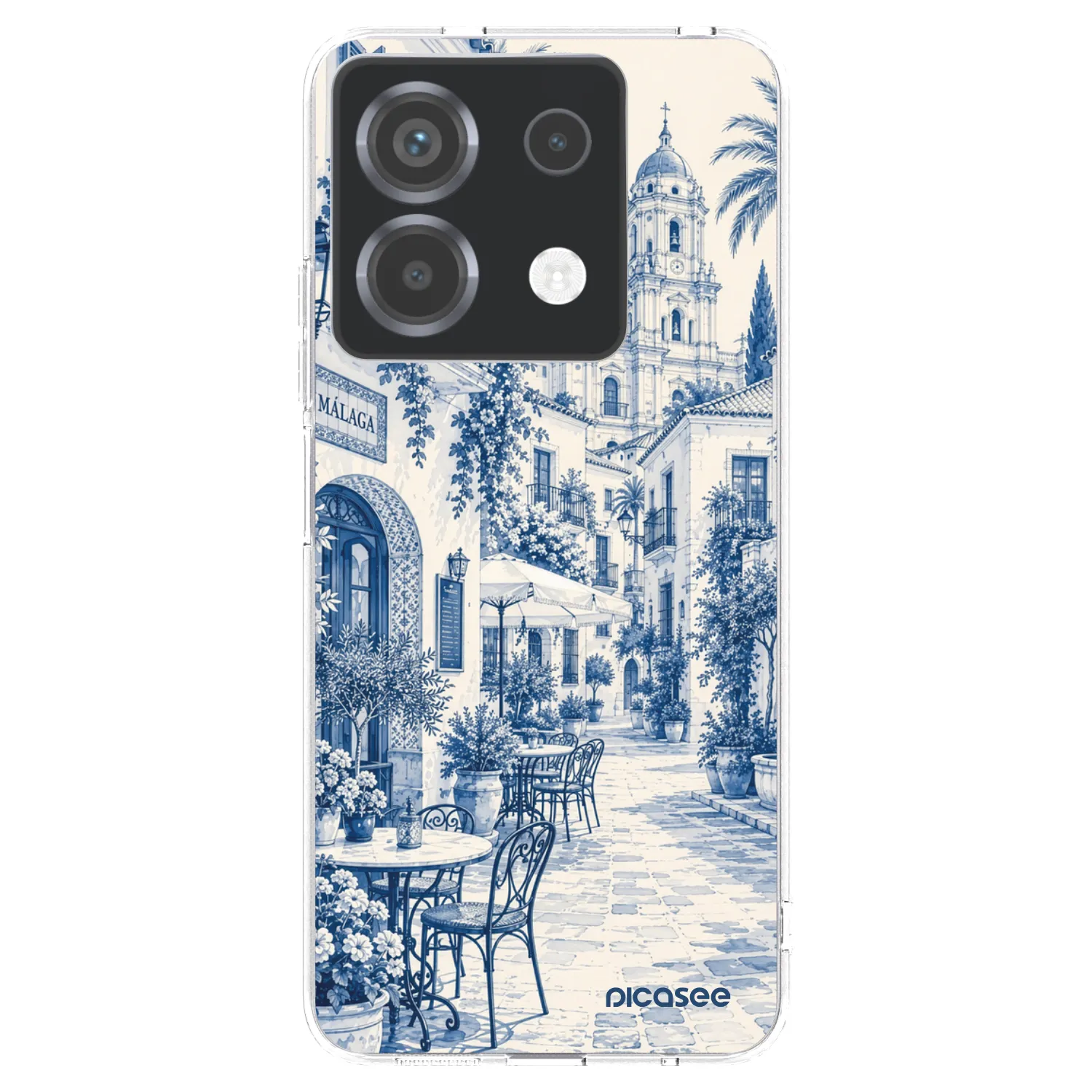 Picasee silikonski prozorni ovitek za Xiaomi Poco X6 - Calle Azul